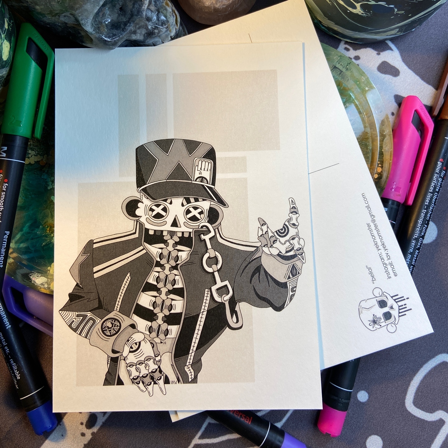 Postcard - Belial