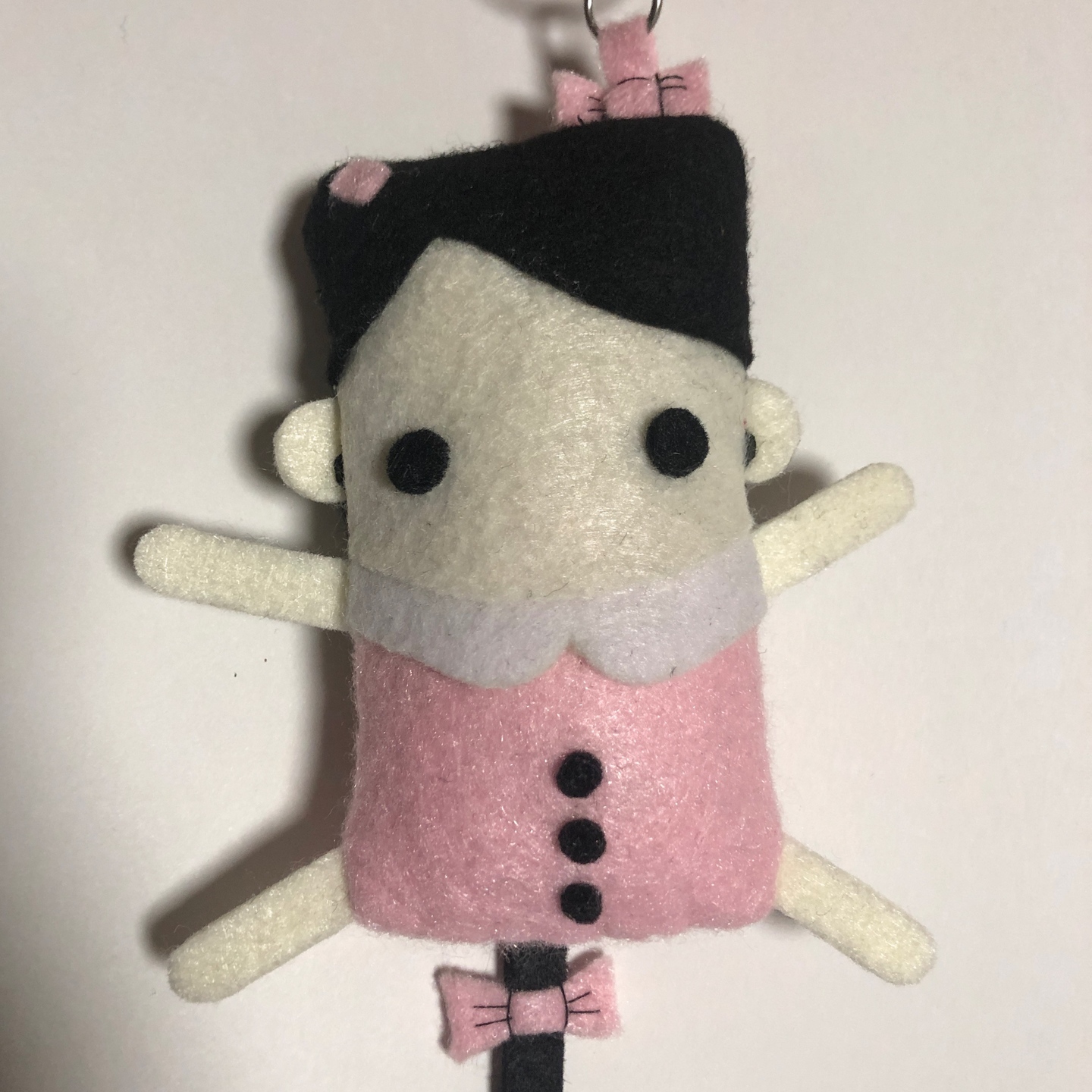 Felt Plush Keychain - Susie
