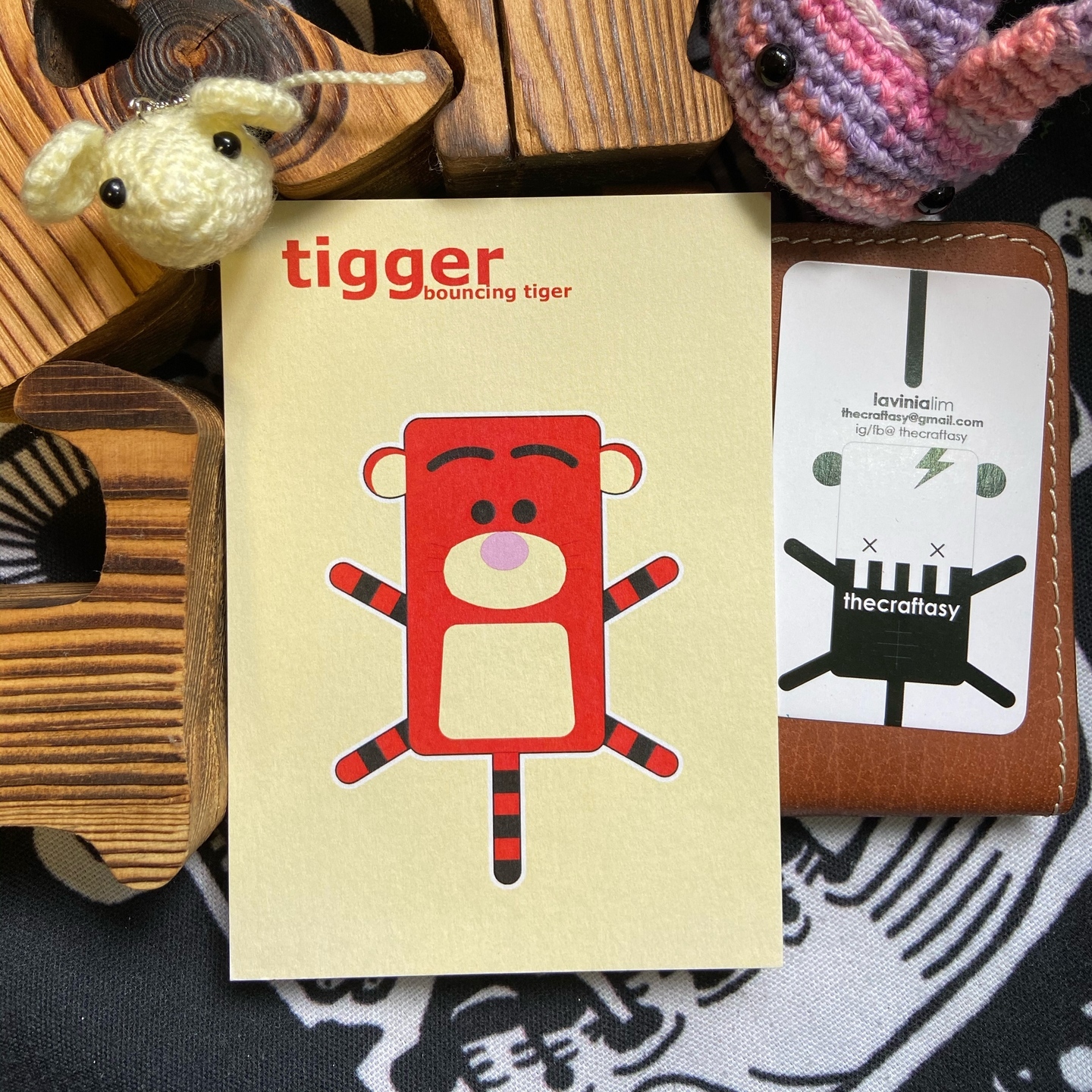 Postcard - Tigger