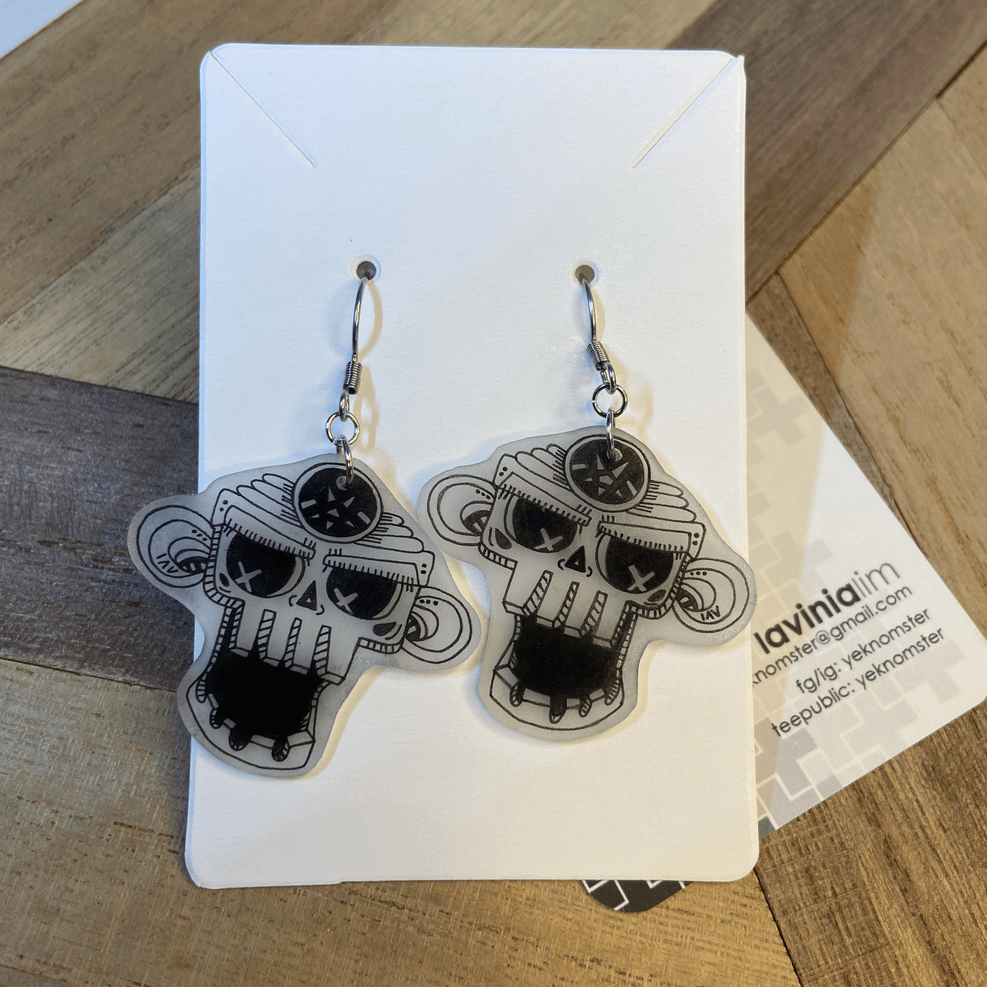 Skull heads Earrings - Tradition
