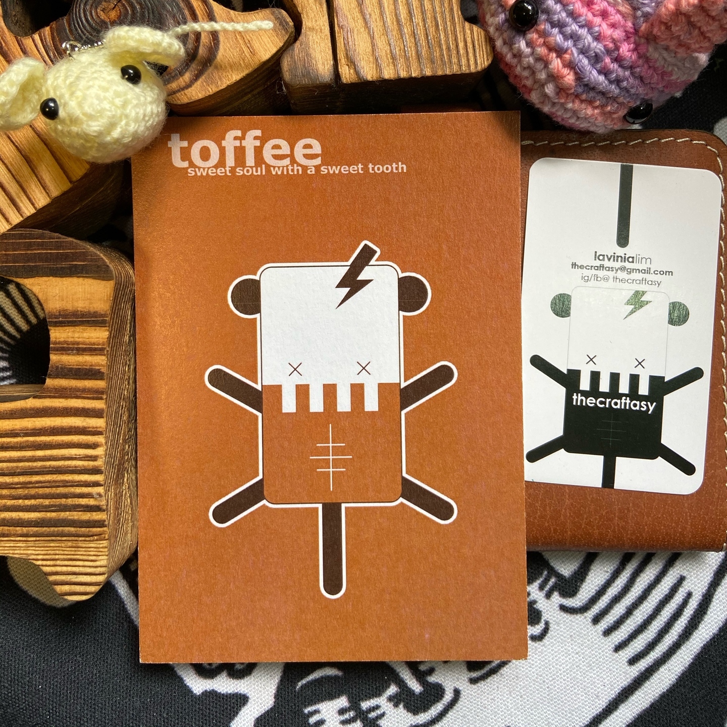 Postcard - Toffee