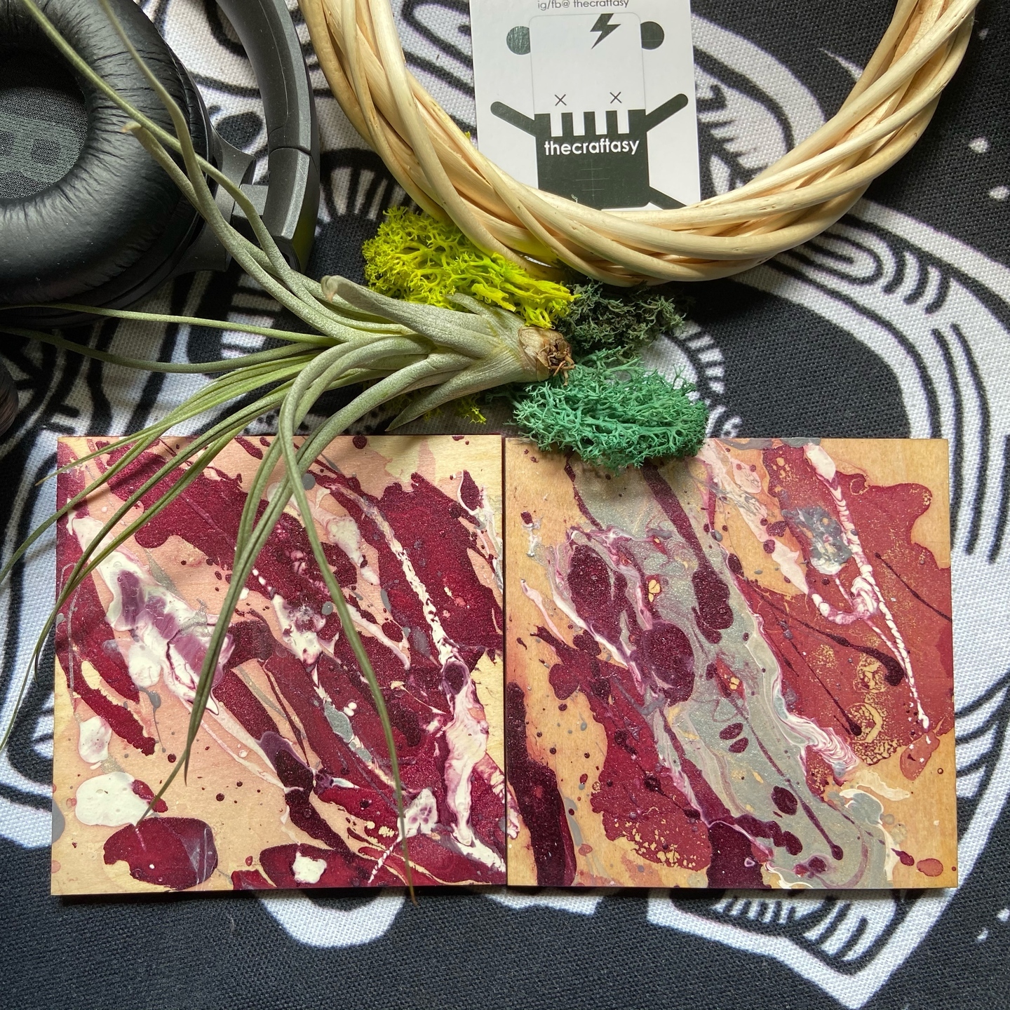 Wooden Coasters - Ham