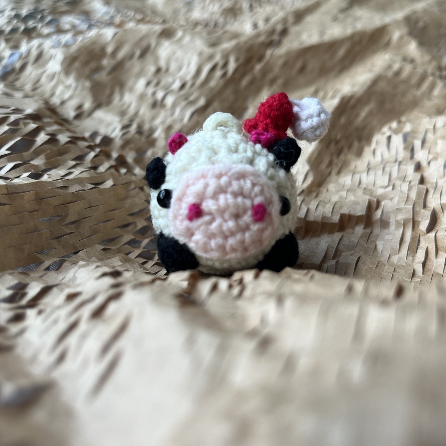 Mini Amigurumi (Xmas edition) - Cow