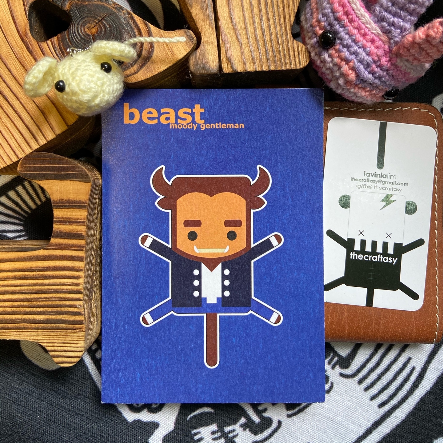 Postcard - Beast