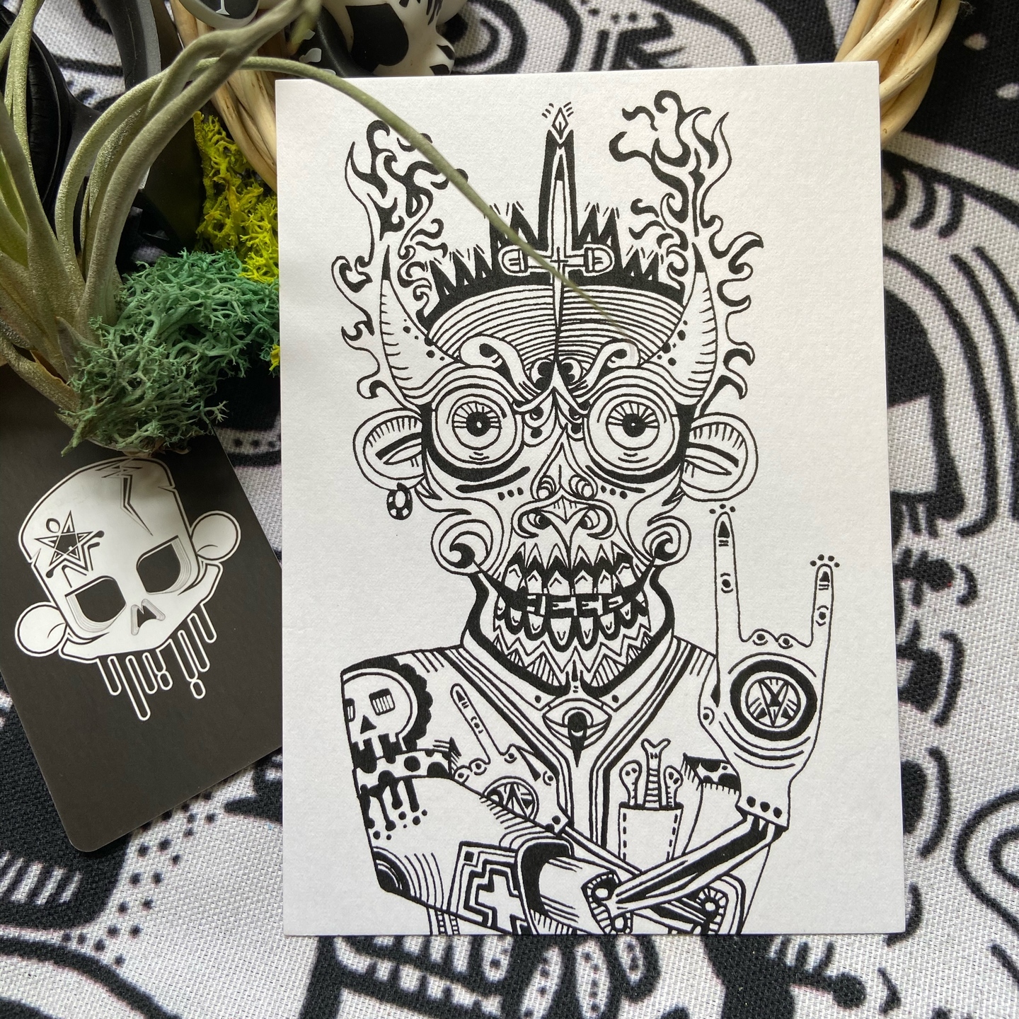 Postcard - Beast