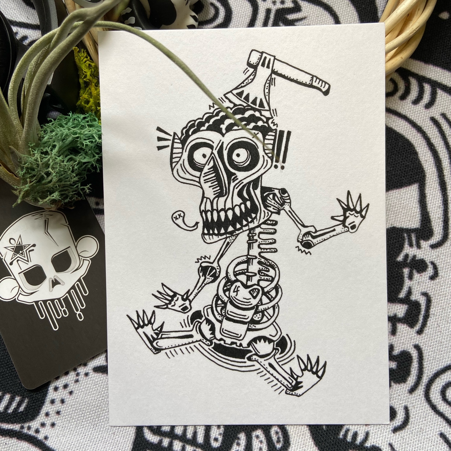 Postcard - Headache
