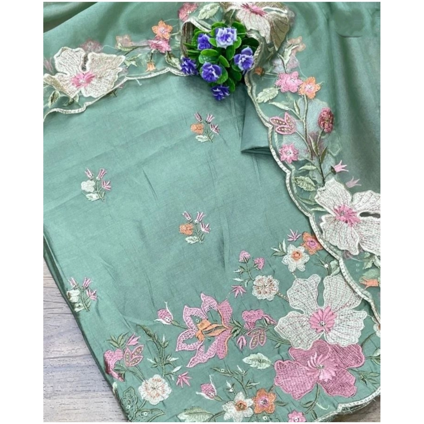 Muslin Kashmiri Pista