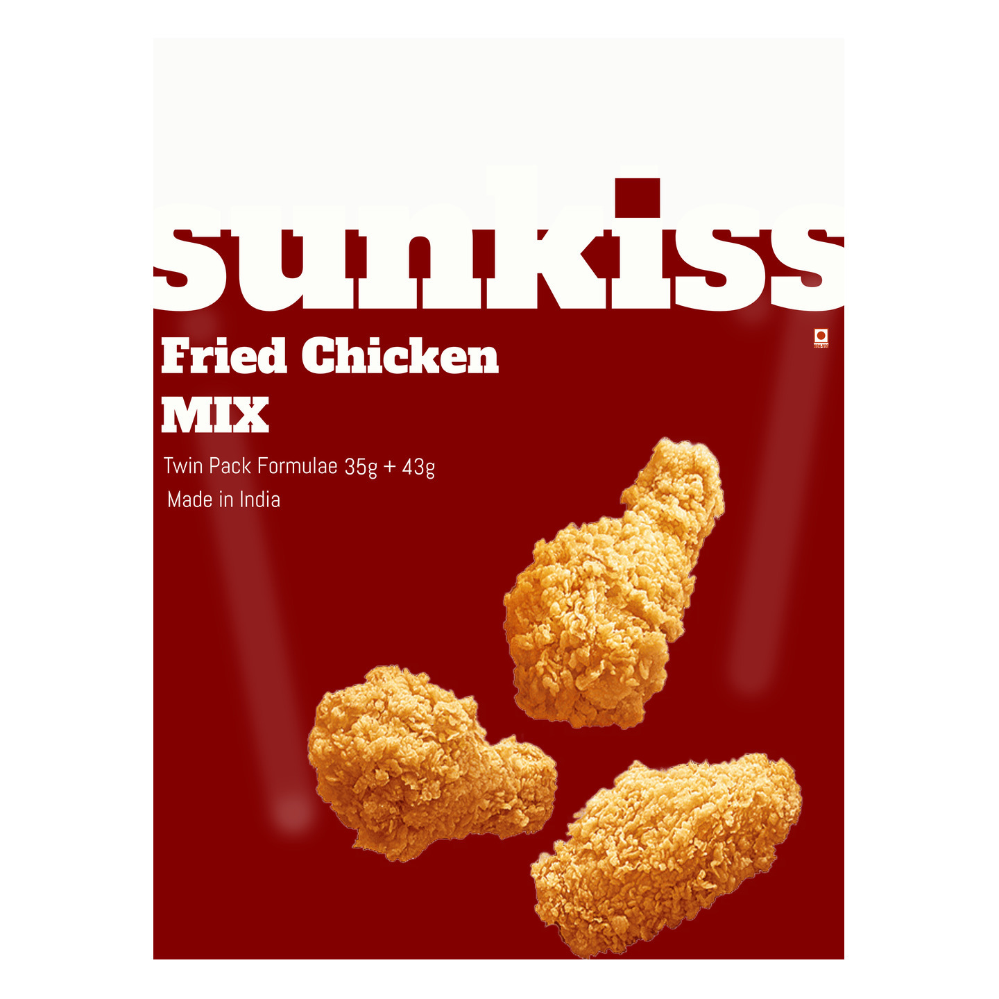 SunKiss Fried Chicken Secret Mix Pack 35g+43g  78g