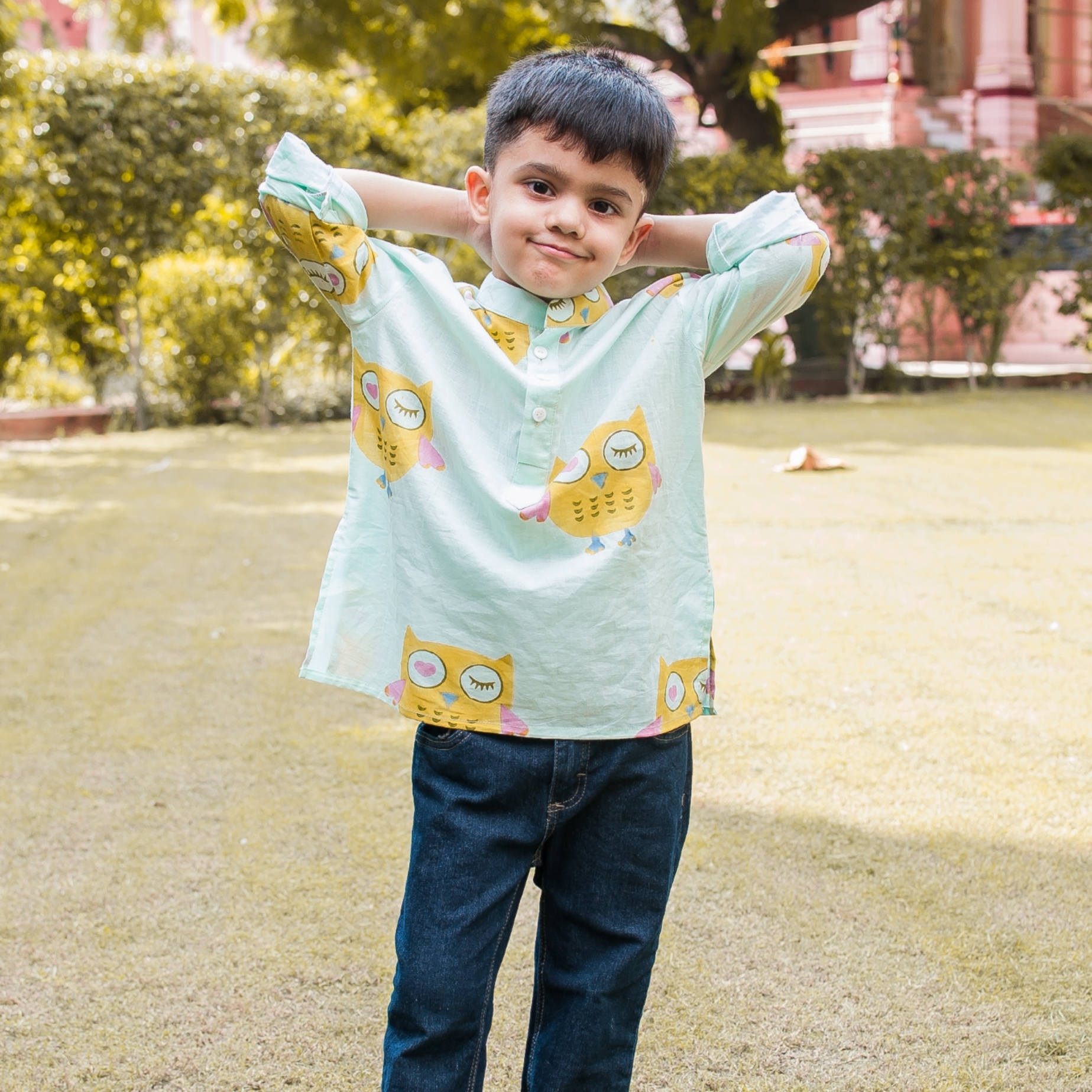 The Winking Owl Kurta
