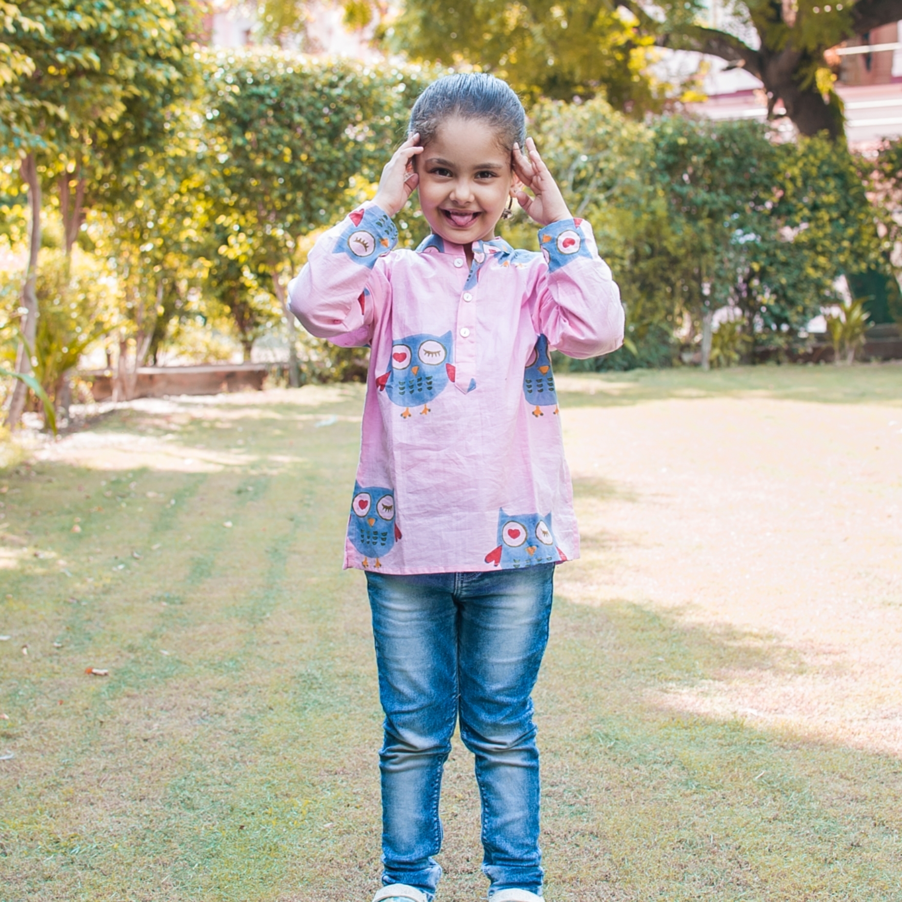 The Winking Owl Kurta