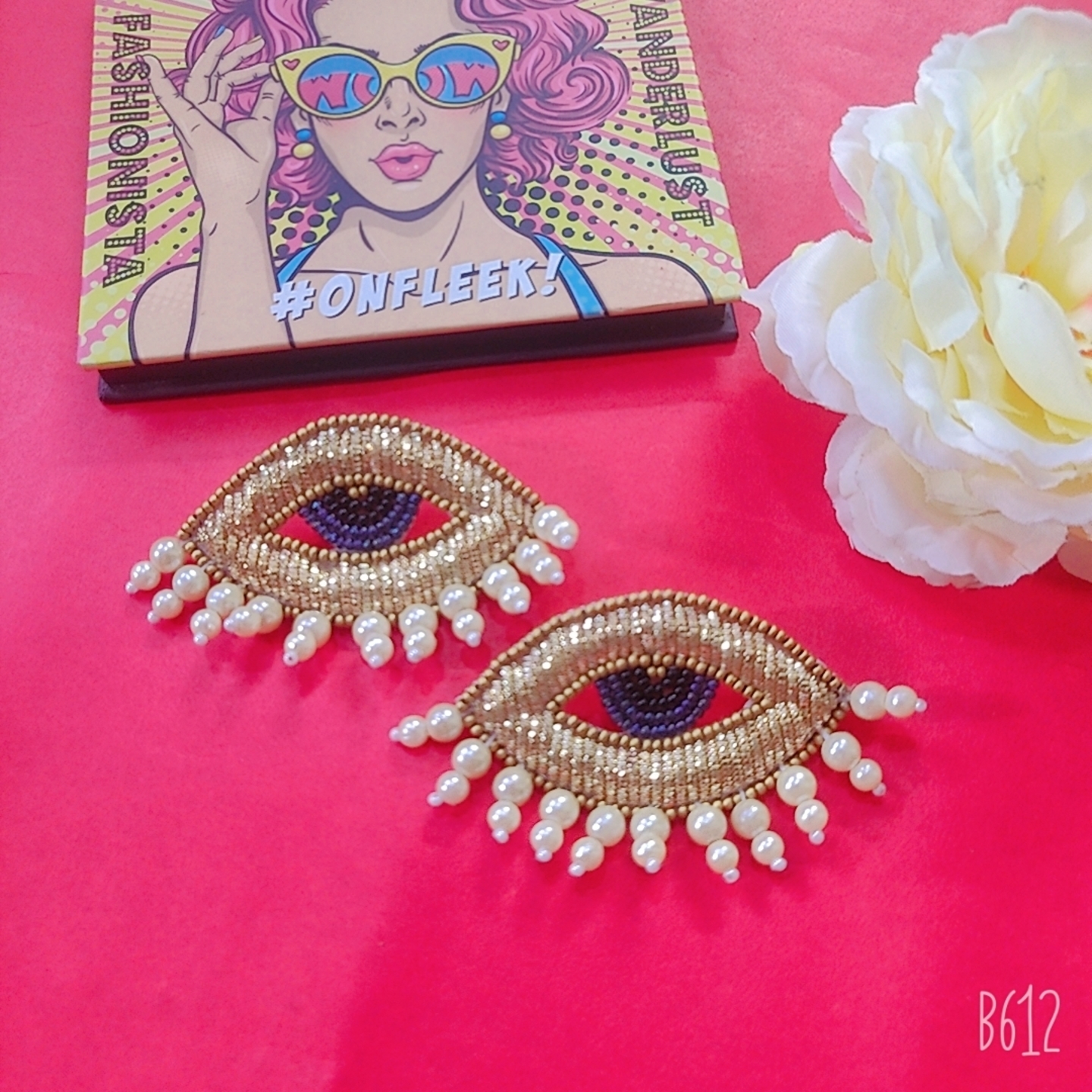 The Pearly Eye Earring