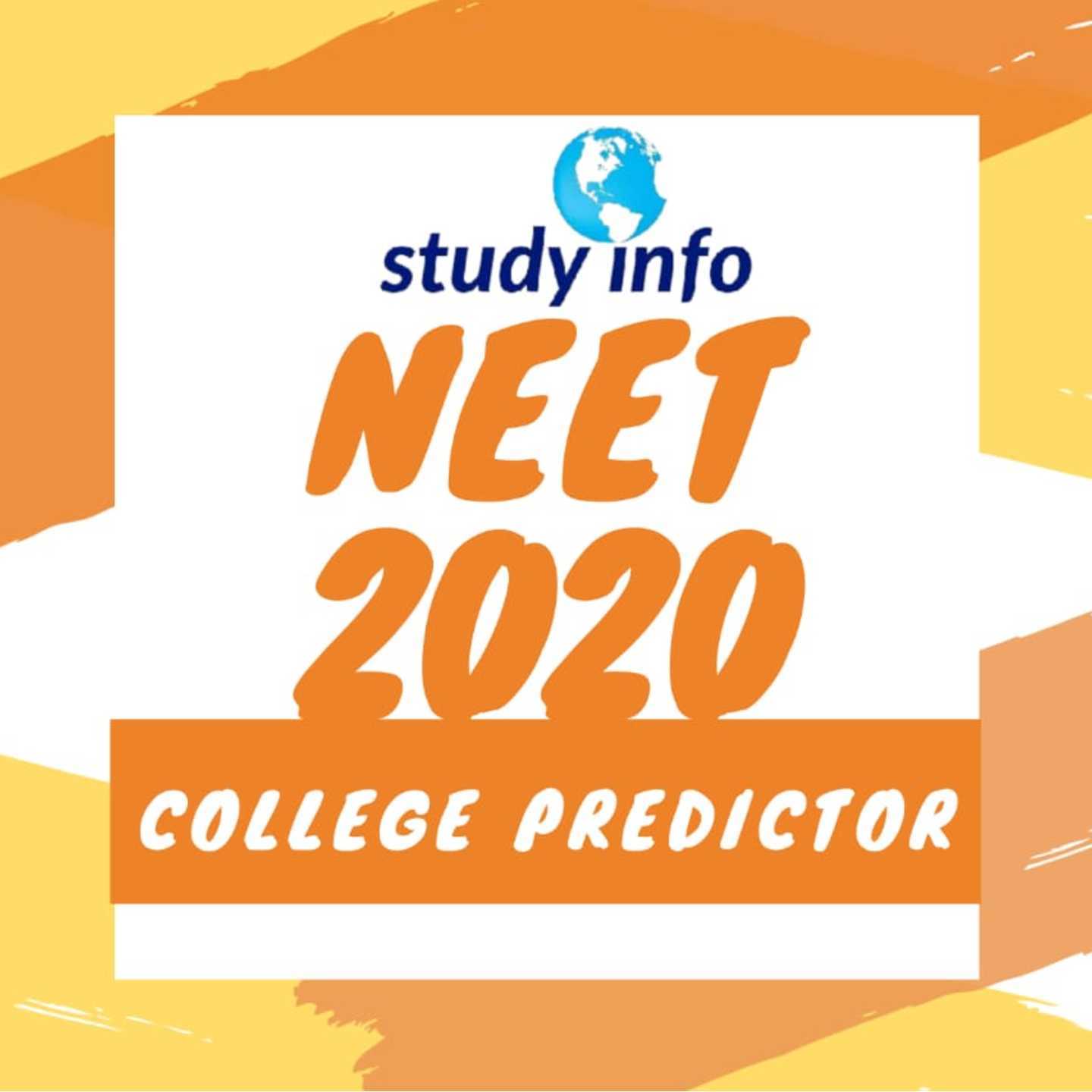NEET2020 College Predictor
