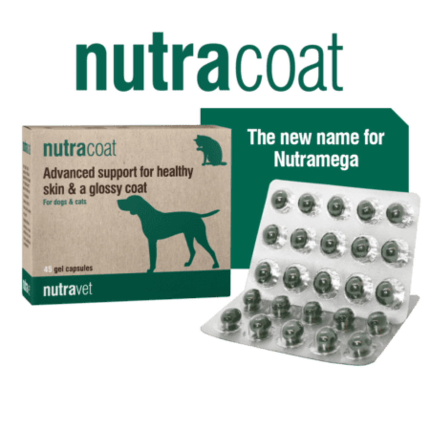 Nutracoat for dogs & cats