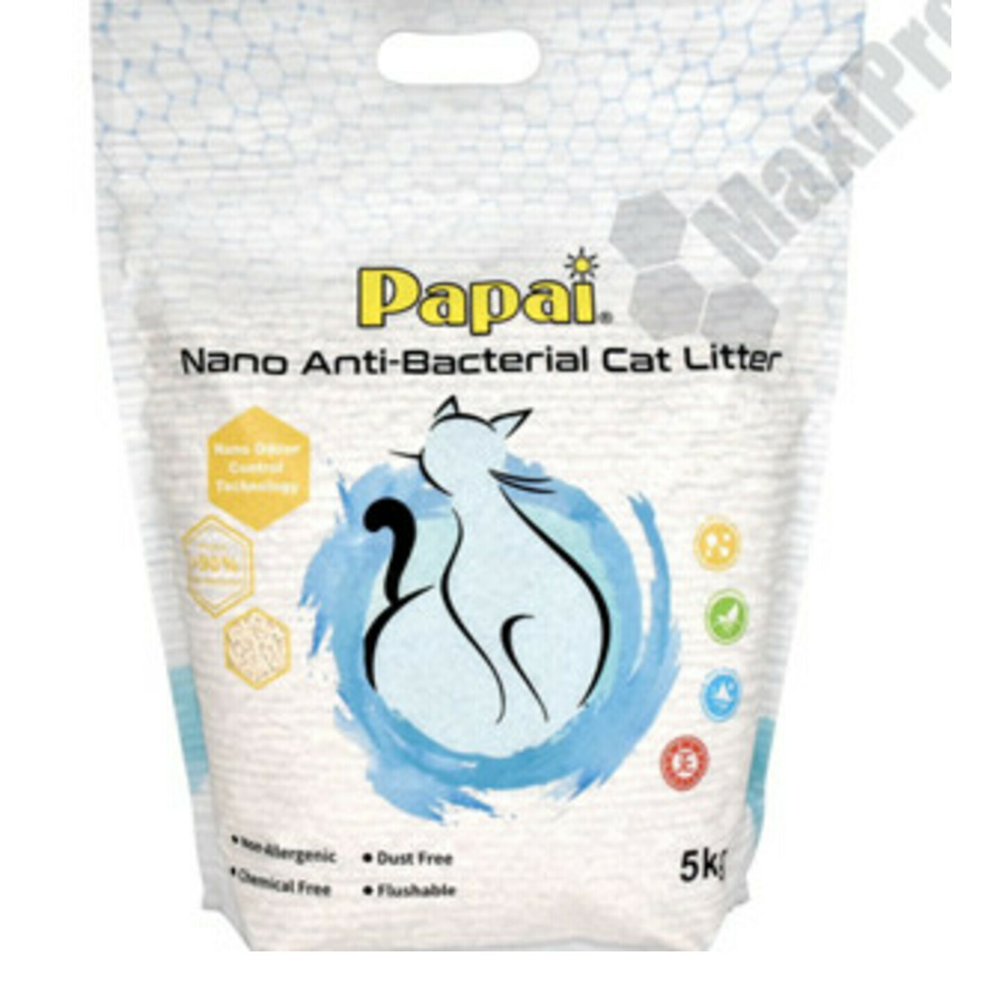 Papai Nano Antibacterial Cat Litter 5kg x 4 bags
