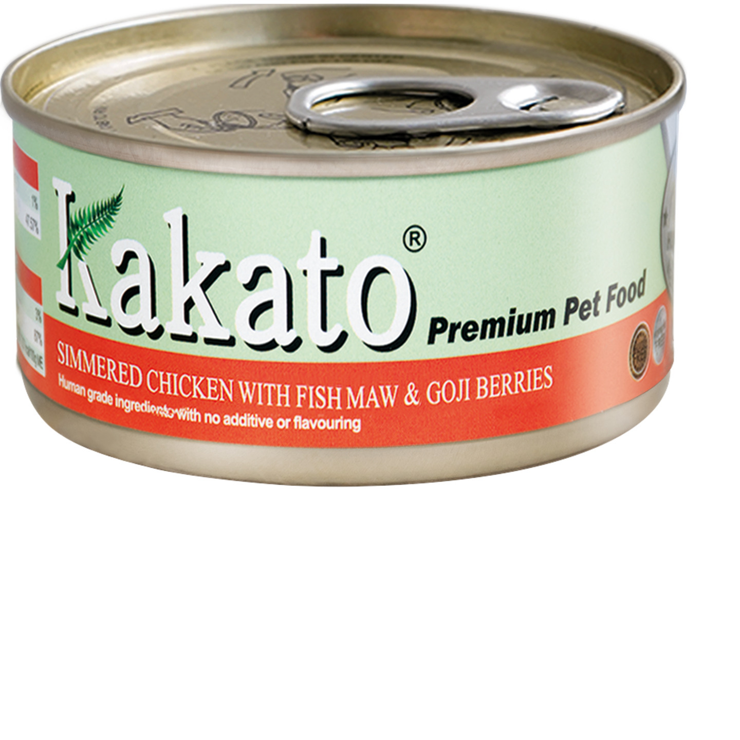 Kakato Simmered Chicken with Fish Maw & Goji Berries 70g x 48 tins