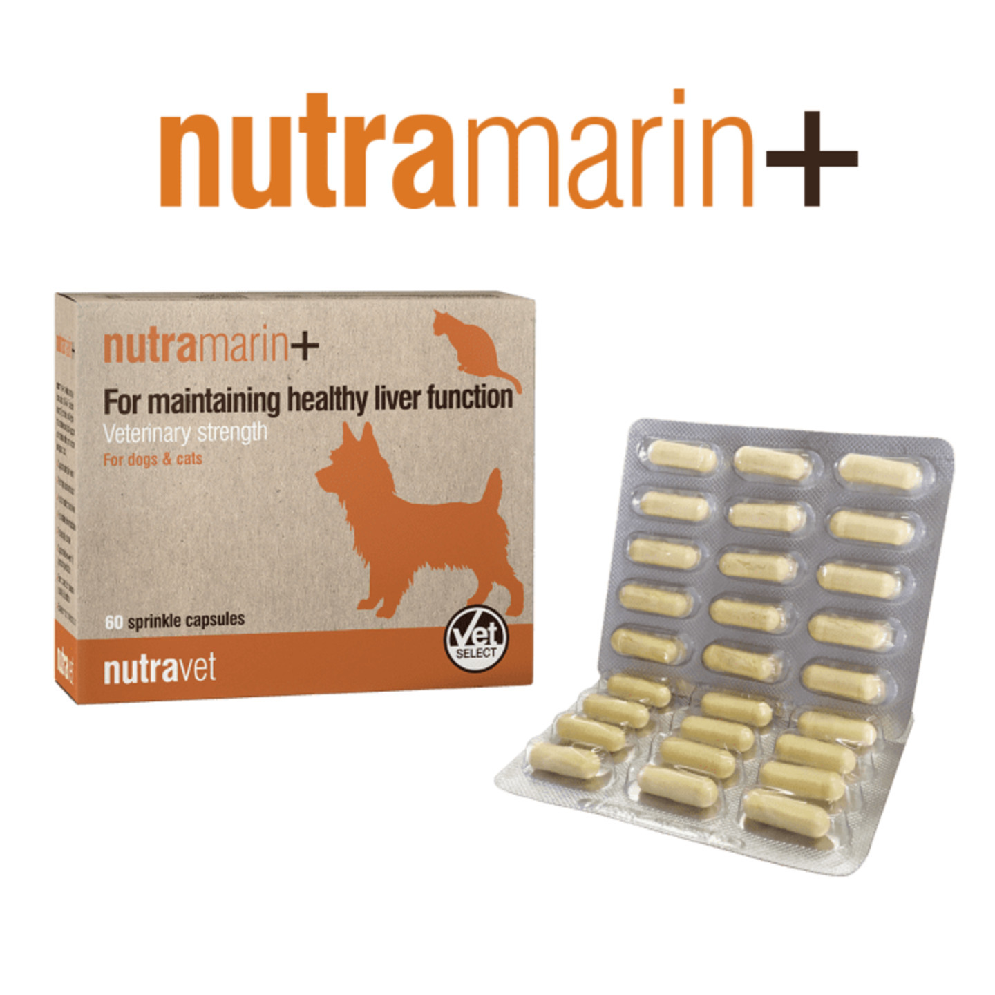 Nutramarin+ for dogs & cats