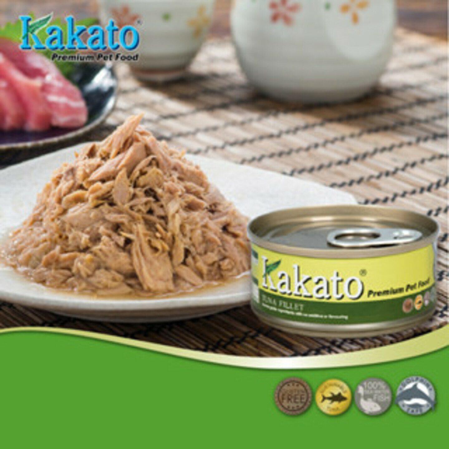 Kakato Tuna Fillet 70g x 48 tins