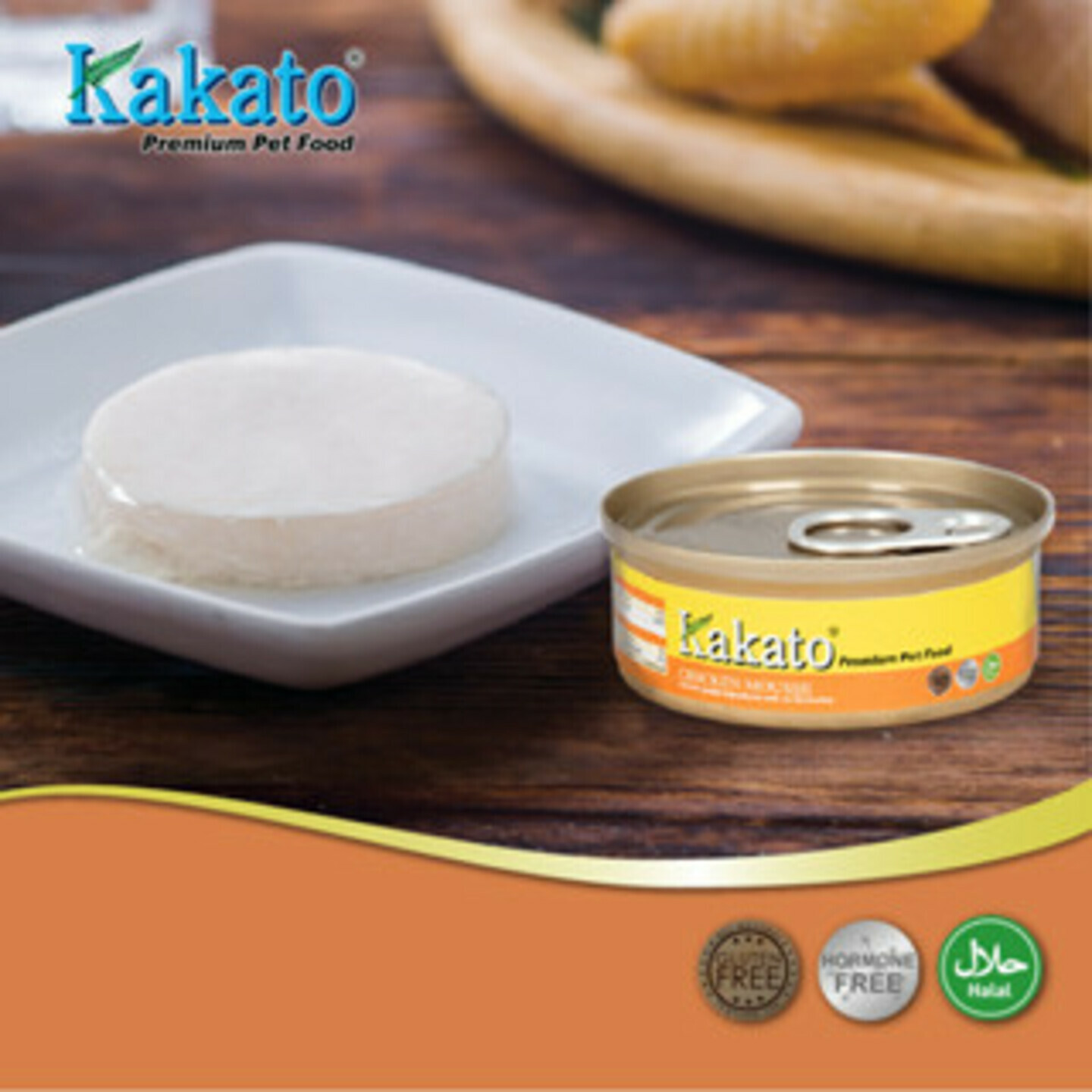 Kakato Chicken Mousse 40g x 84 tins