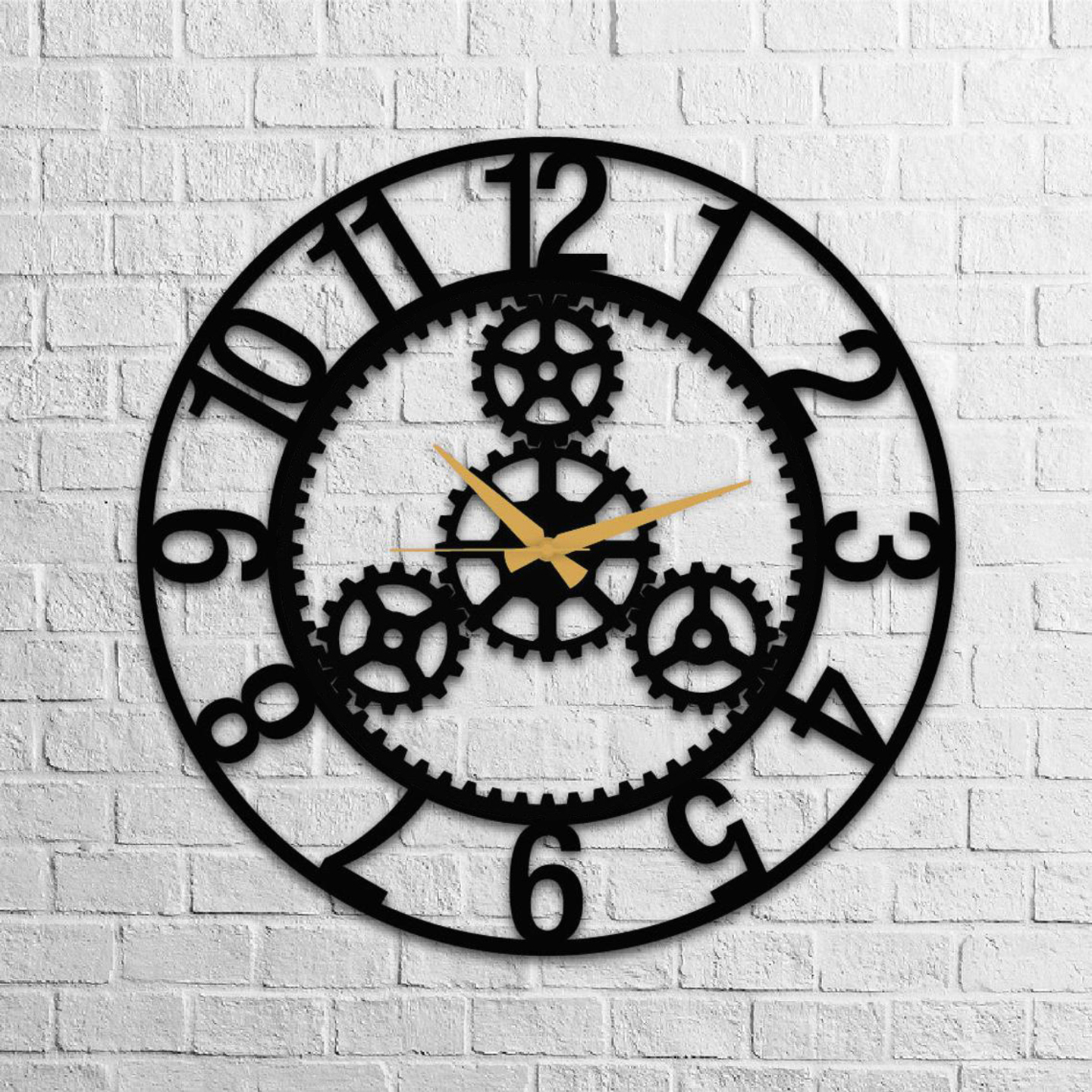 Gear Wall Clock -003