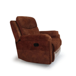 Rocking and Swirling Recliner - Rust 6300