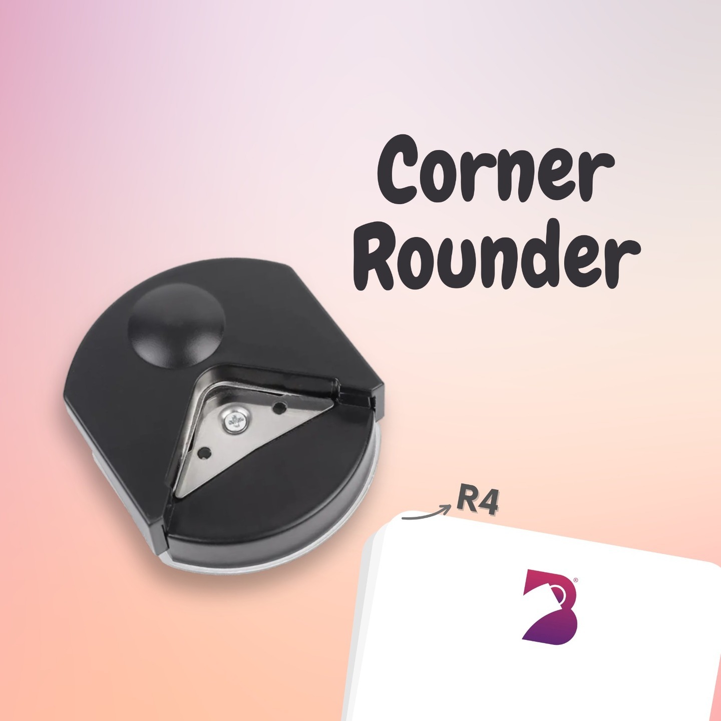 Corner R4 Punch Rounder