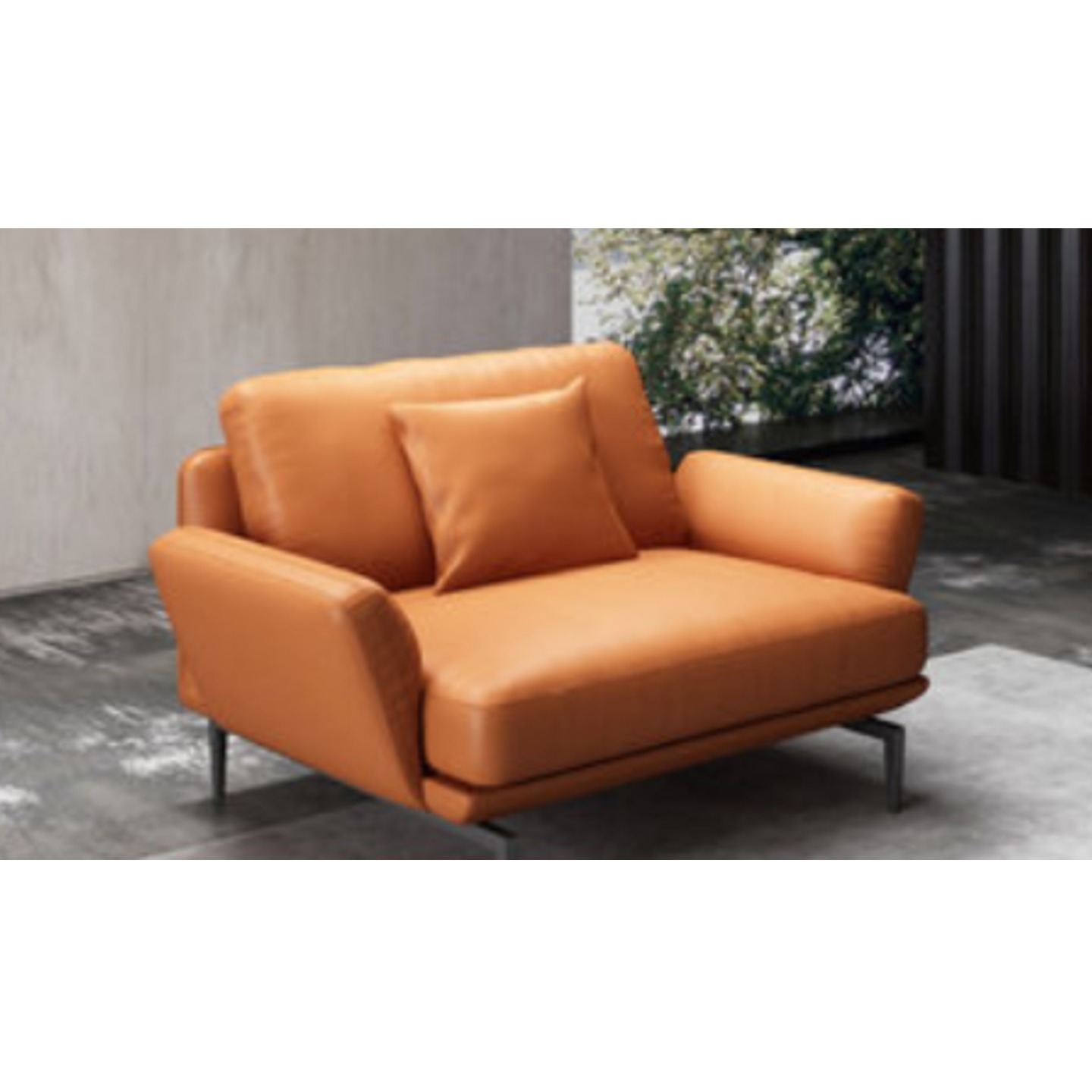 Nappa Italian Modern Luxury Sofa - Single