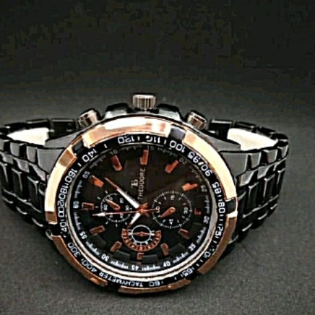 Theodore Men's Heavy Metal Watches