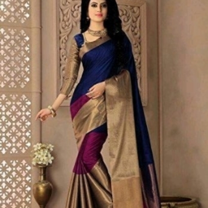 cotton silk saree