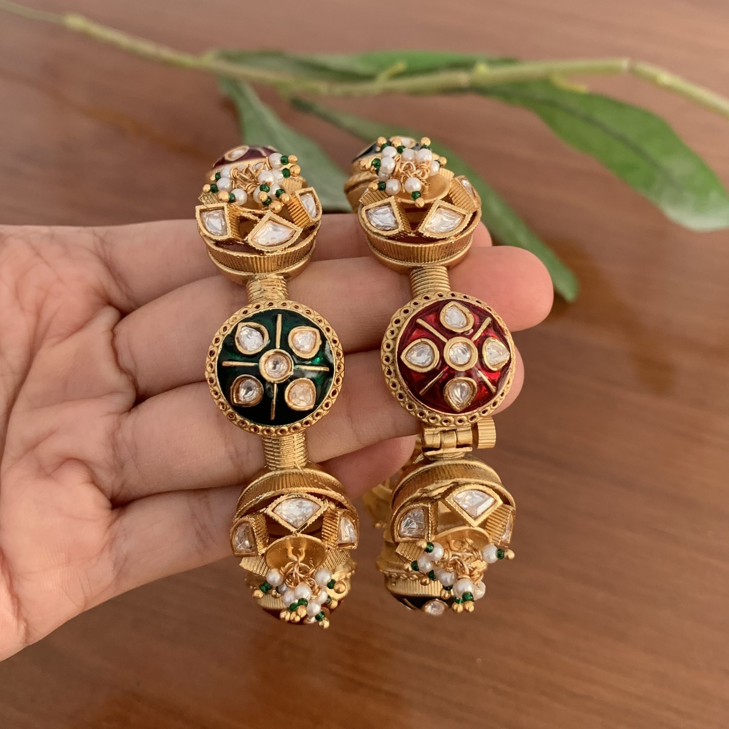 Kanan Kundan Bangle