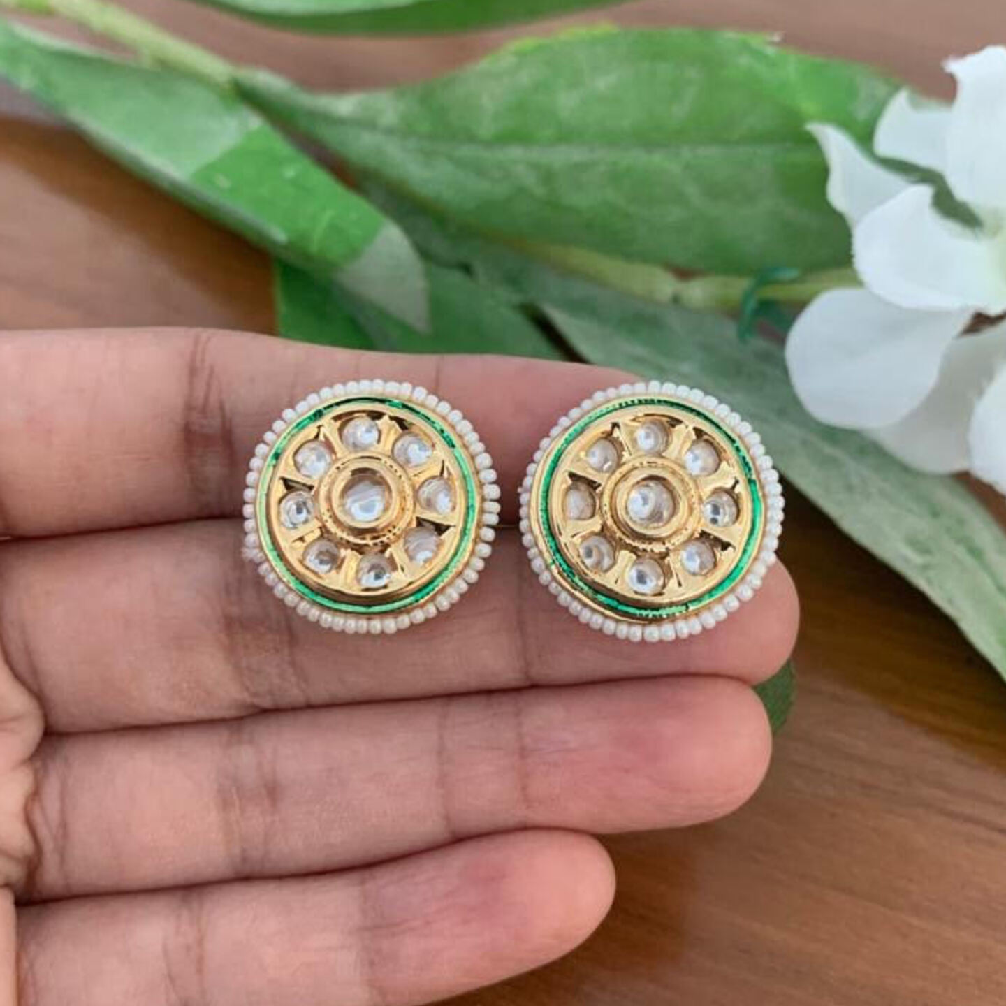Sneha Polki Studs