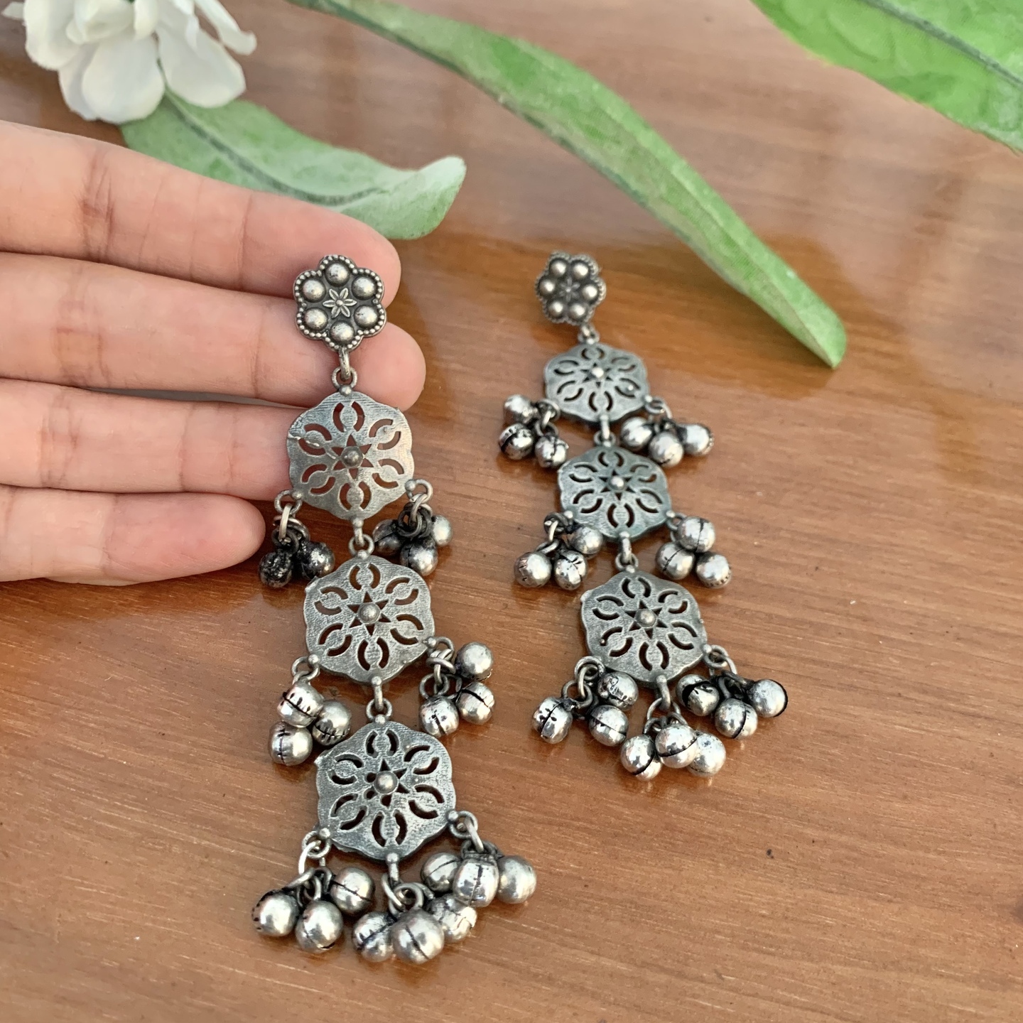Ojasvi Oxidized Earring