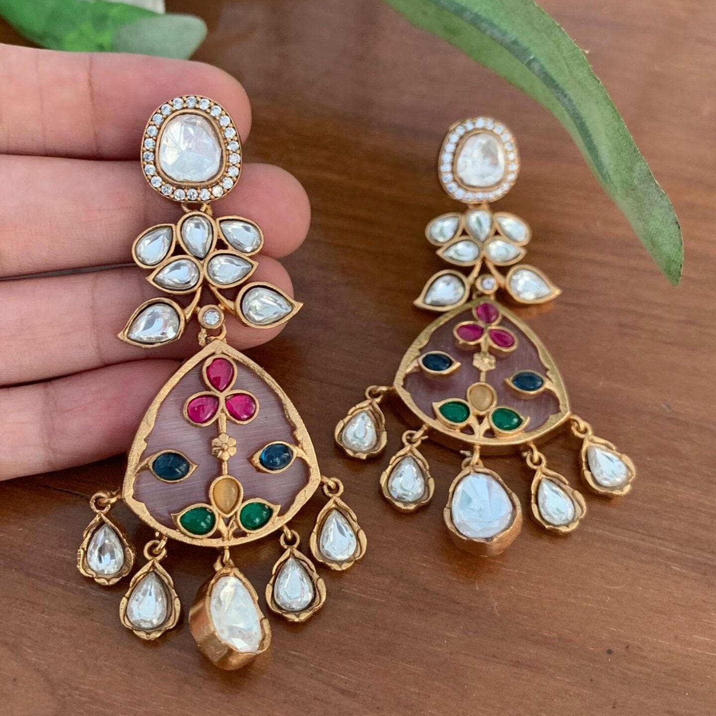 Vanisha Tanjore Earring