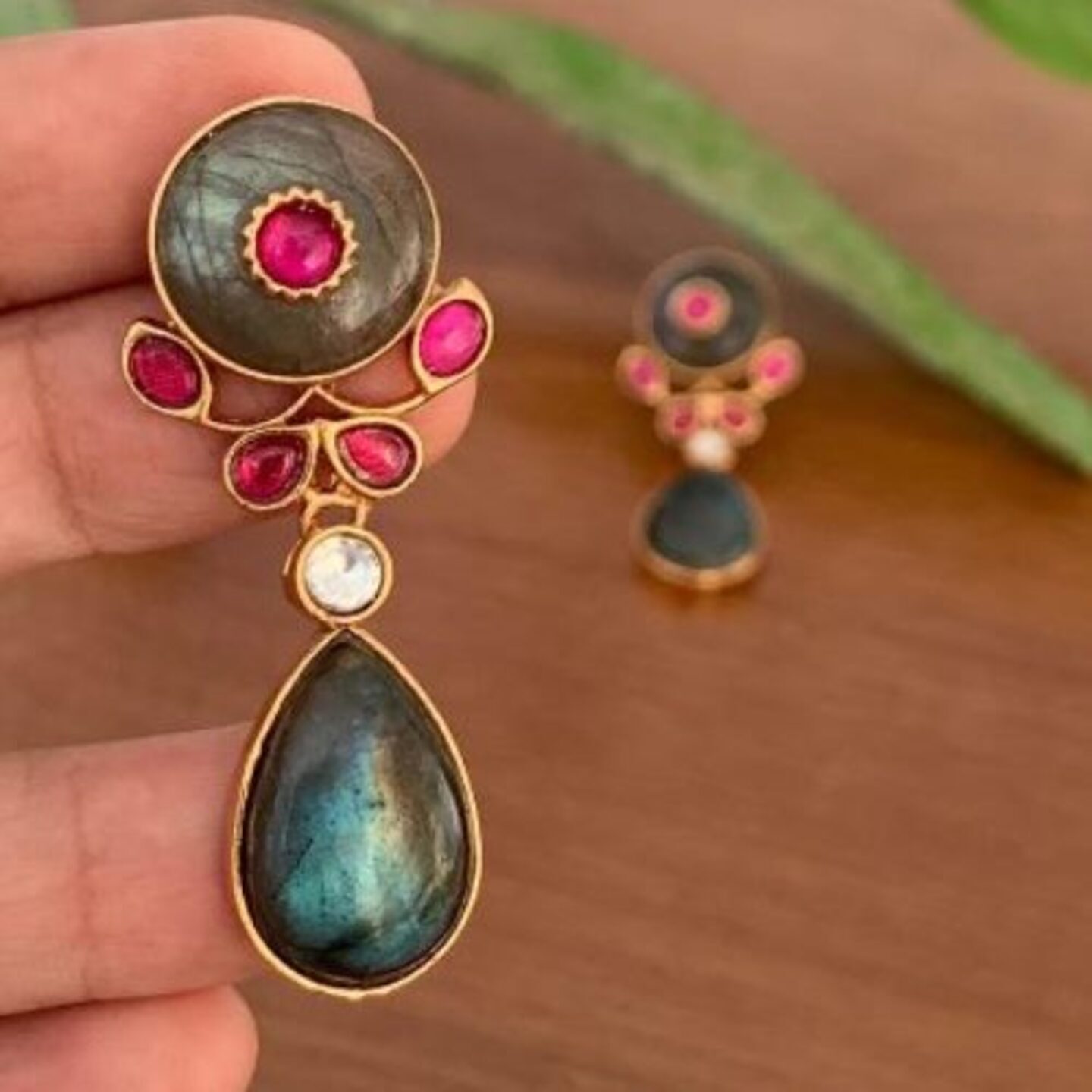 Amin Earring - Tanjore Collection