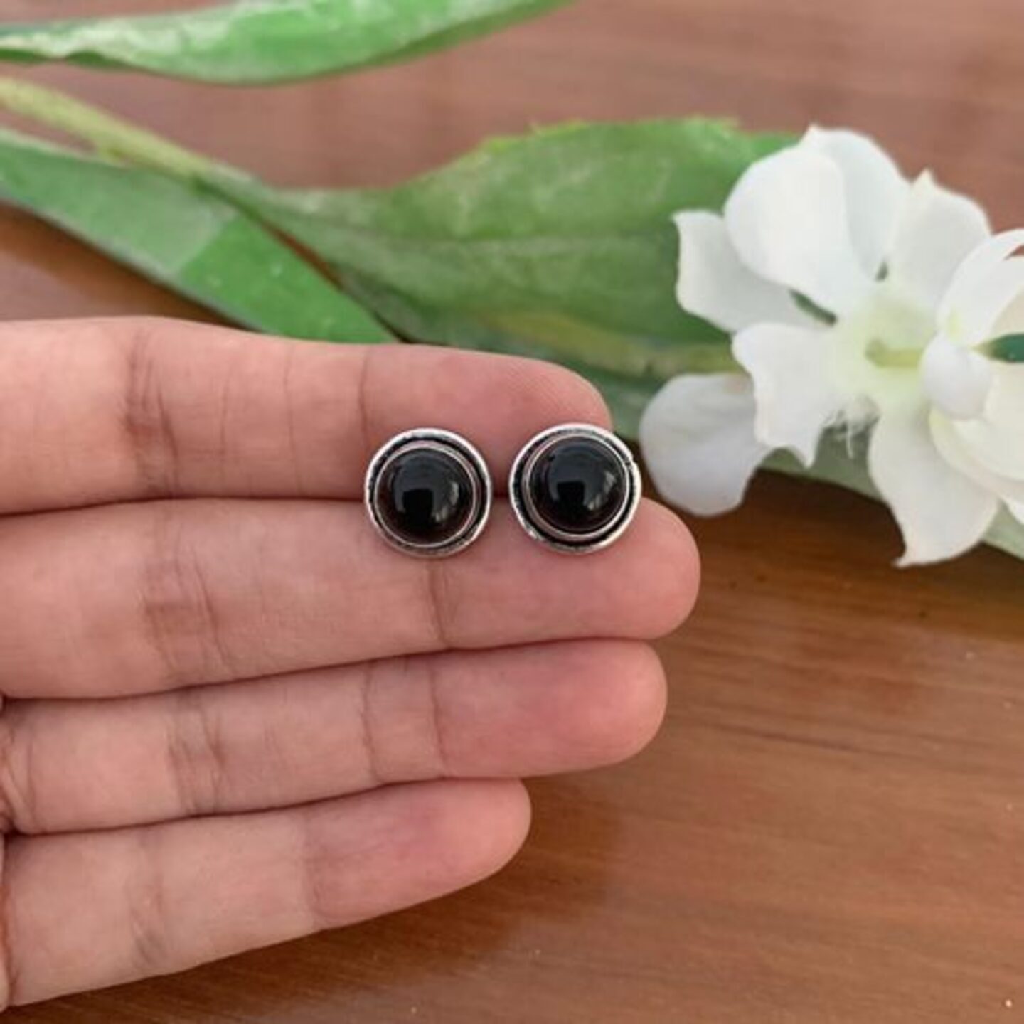 Fiza Oxidized Top - Black Opal