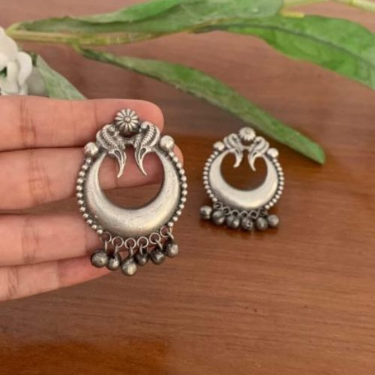 Yogita Oxidized Earring