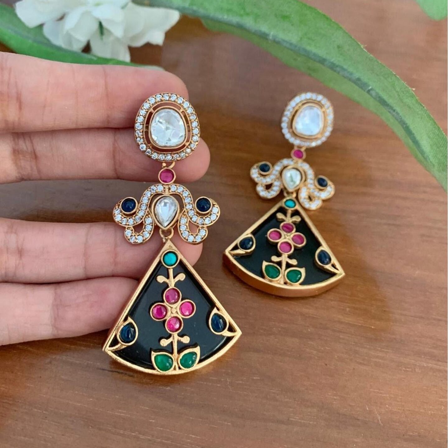 Nirali Tanjore Earring