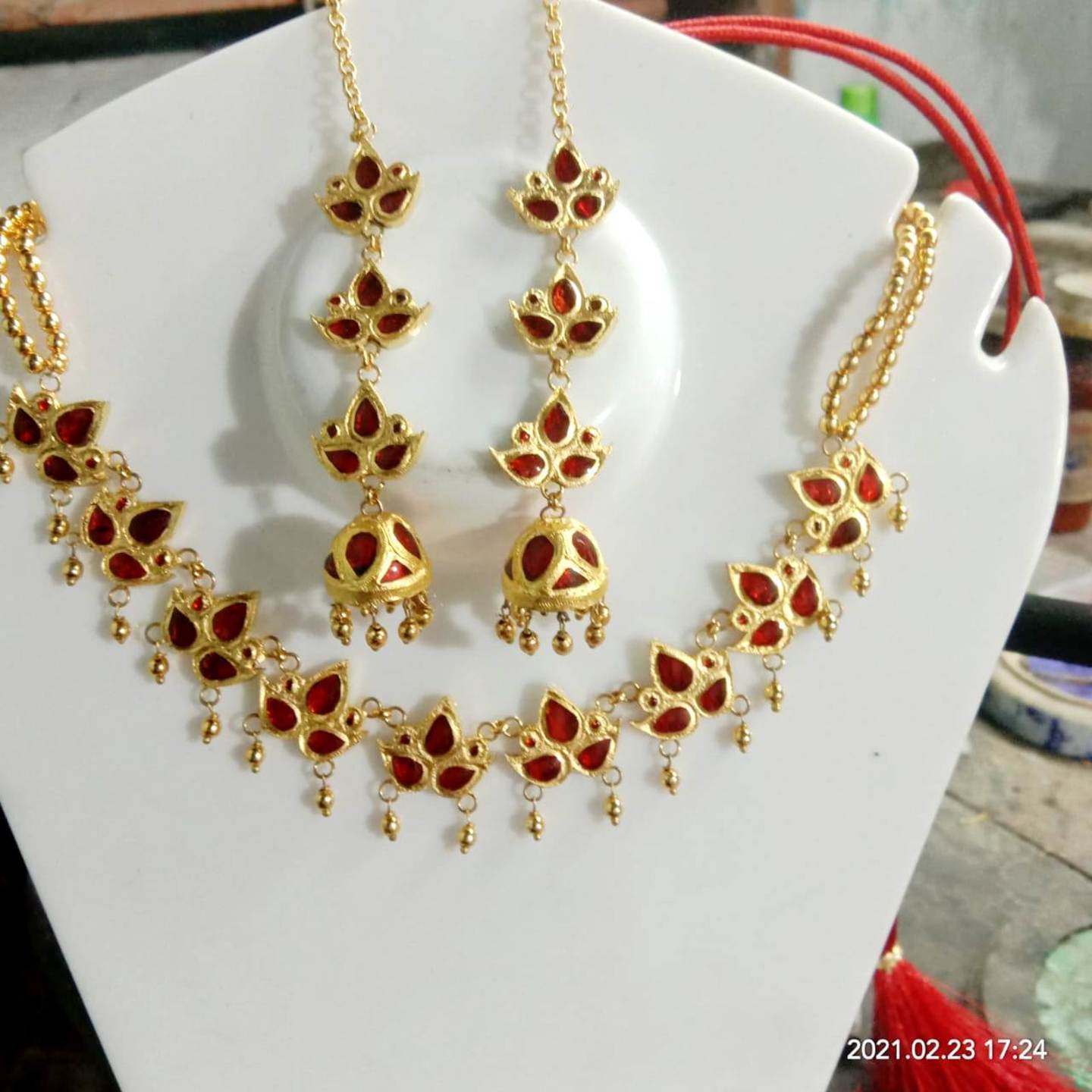 Tinipotiya Assamese Jewellery