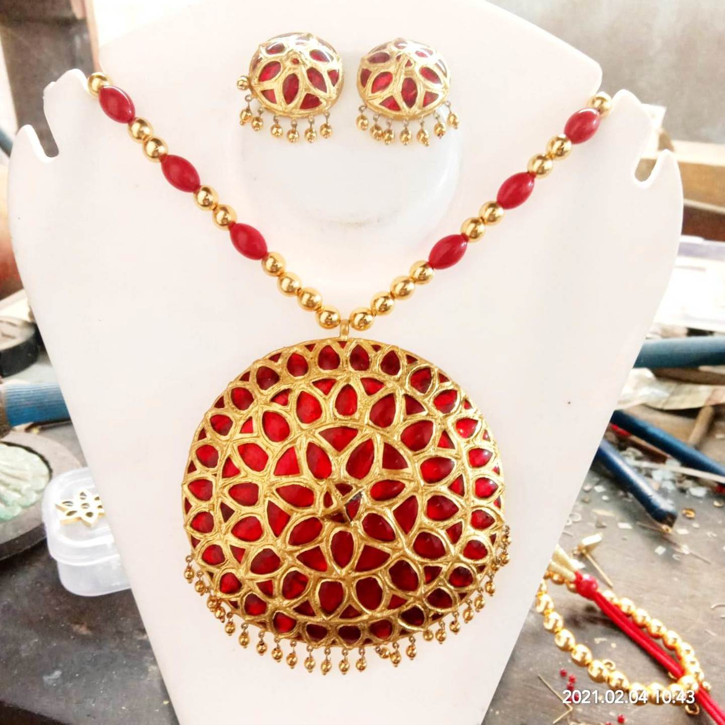 Jaapi Assamese Traditional Jewellery