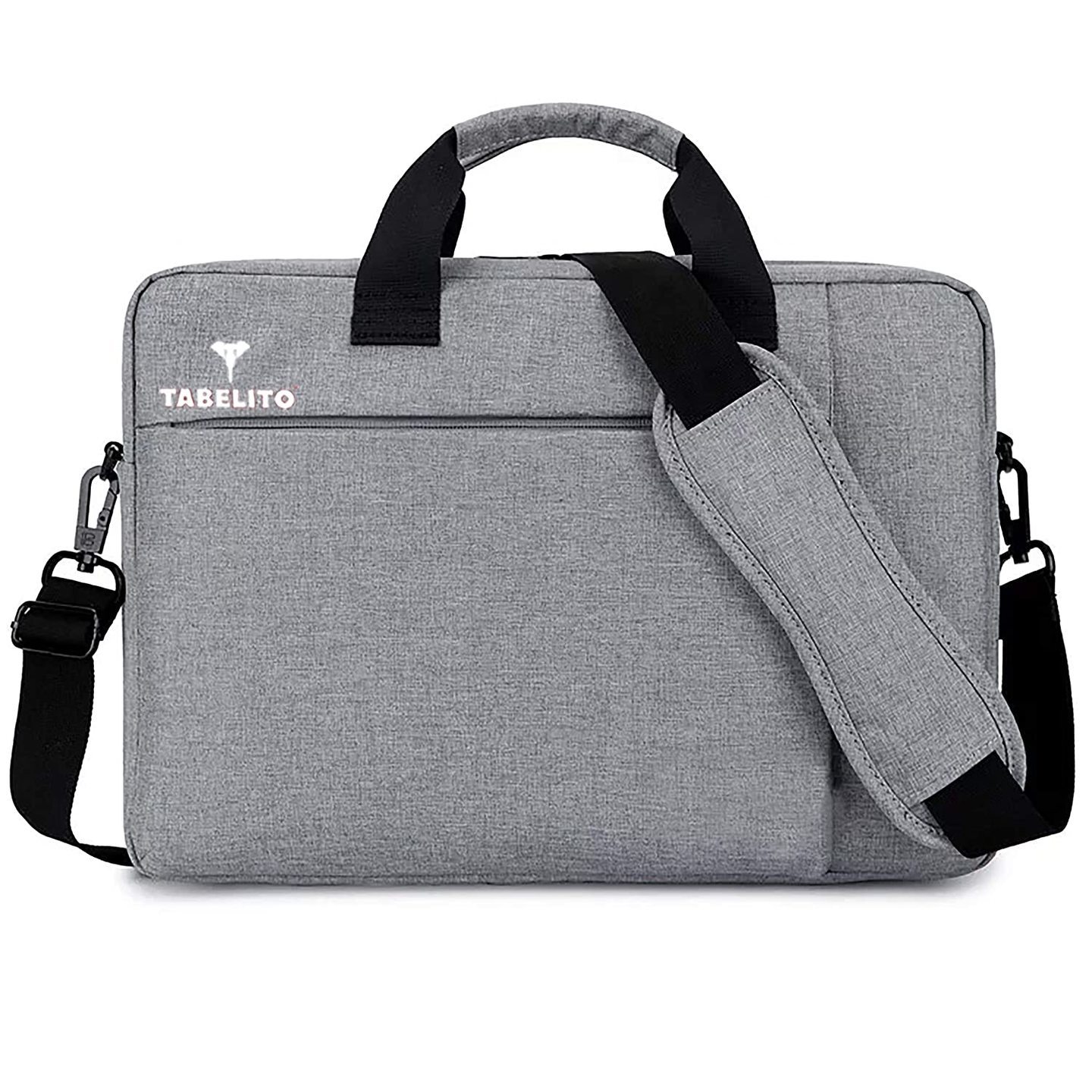 Office Laptop Bags Briefcase 15.6 Inch for Women and Men (Grey)