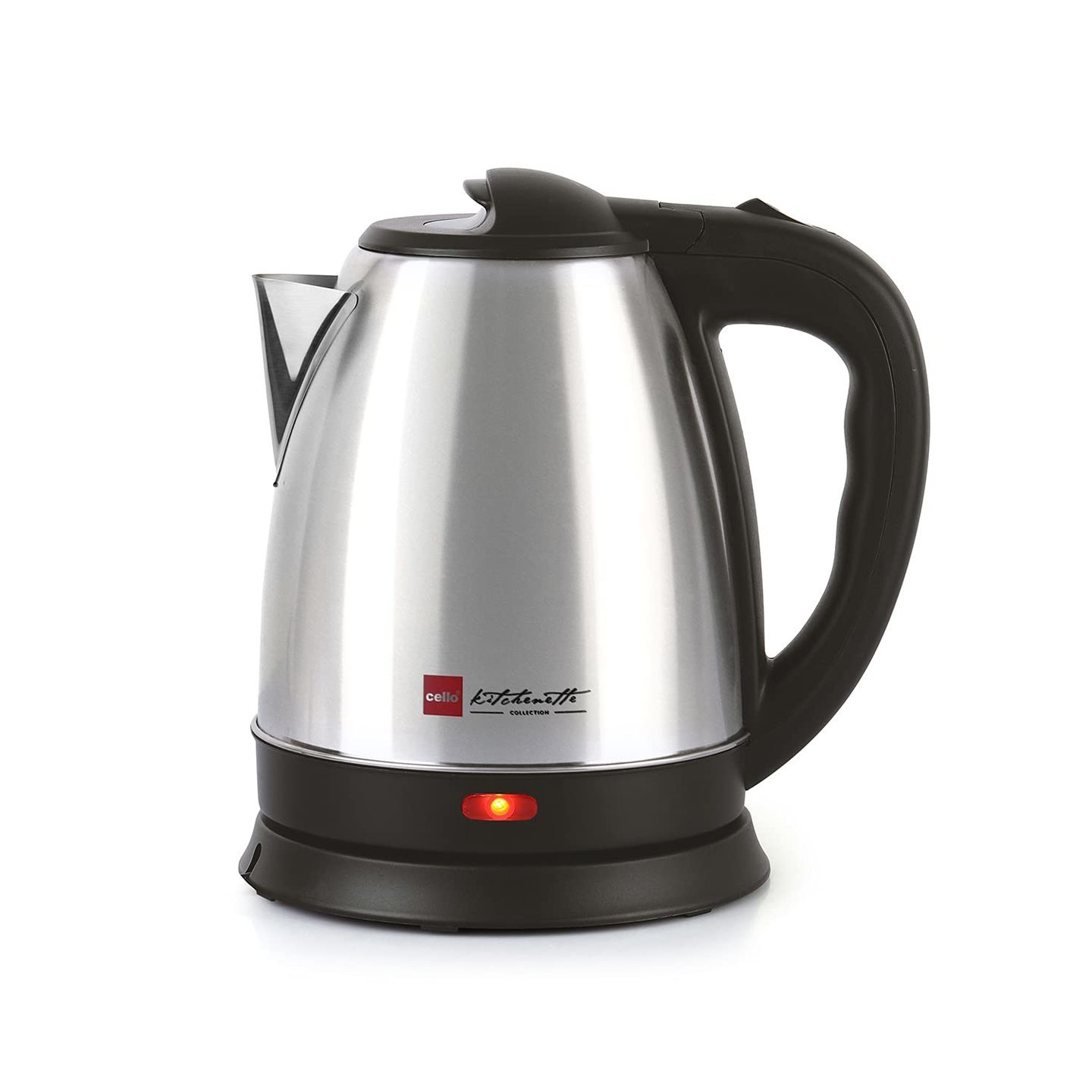 Cello Electric Kettle Quick Boil- Popular, Black, 1.5 Ltr