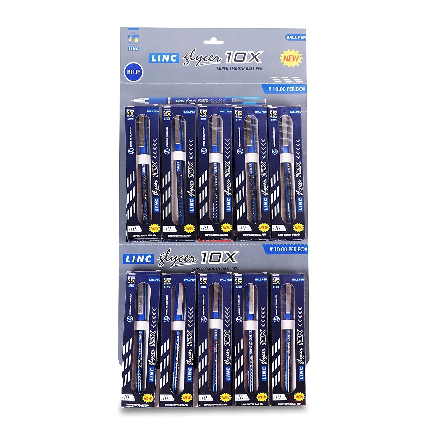 Linc Glycer 10X Ball Pen, 10pcs