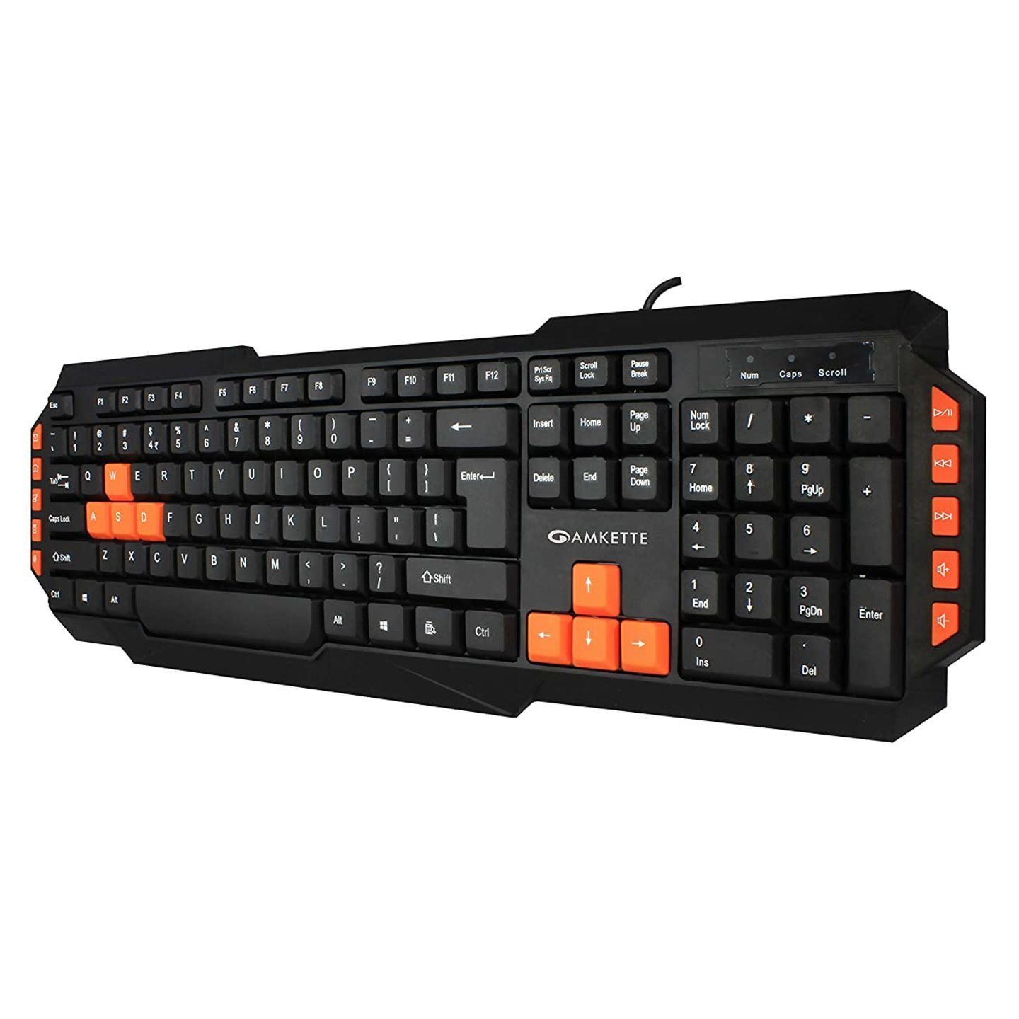 Amkette Xcite Pro USB Keyboard Black