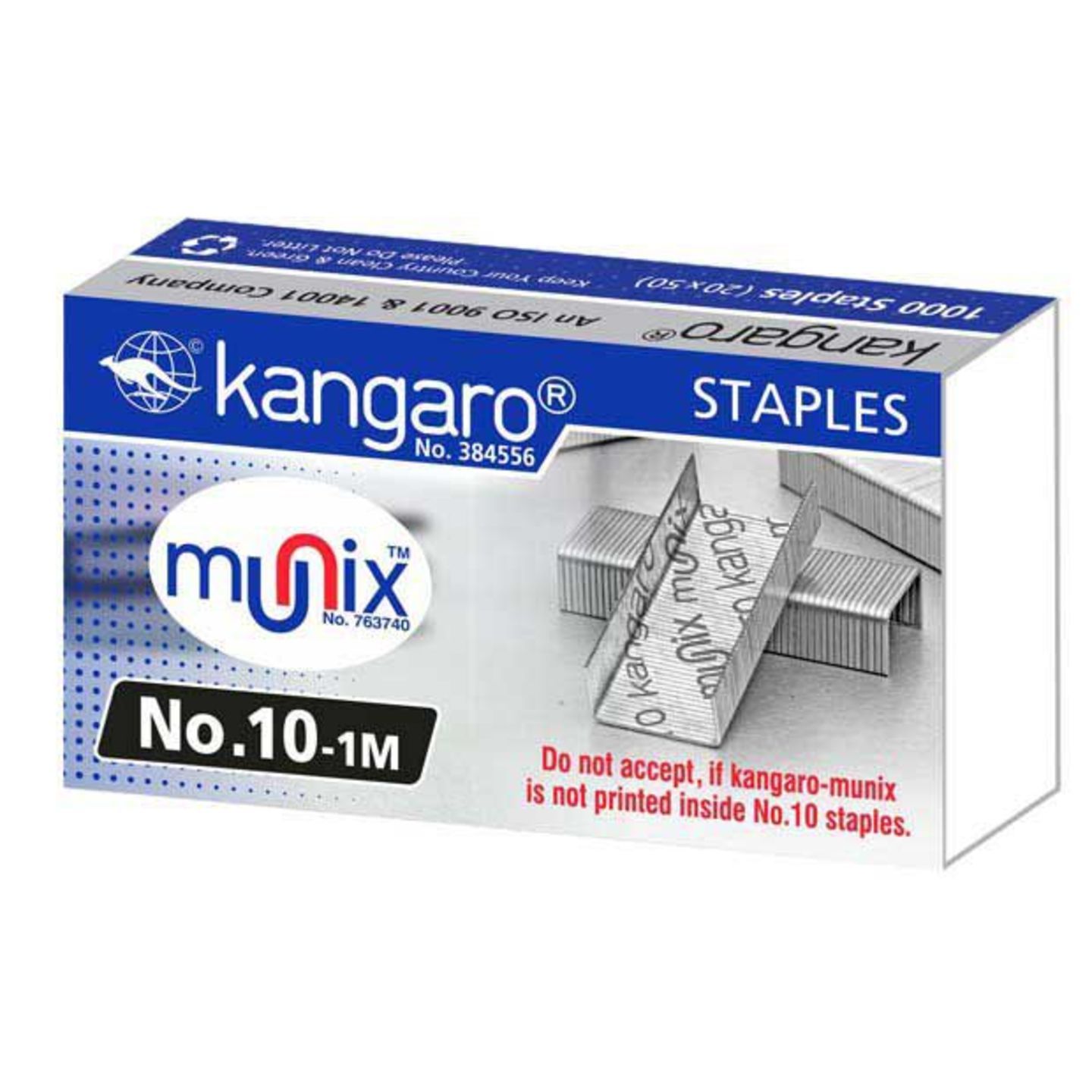 Kangaro No - 10 Stapler Pin Pack of 10