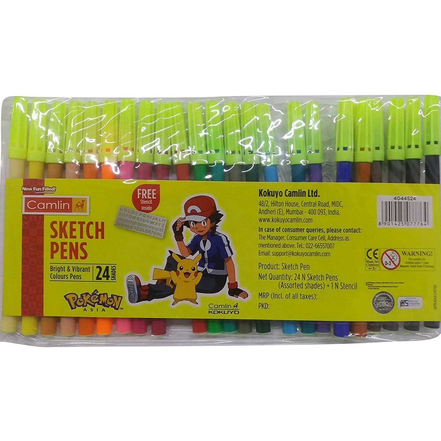 Camlin Sketch Pens - 24 Shades