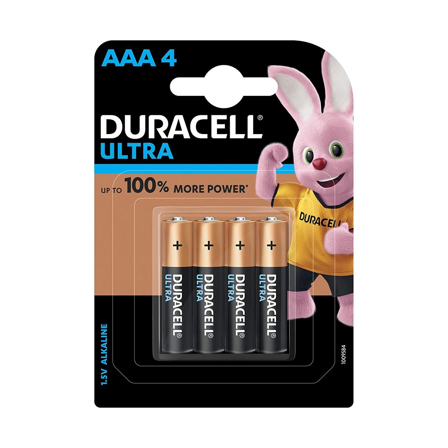 Duracell Ultra Alkaline AAA4 Batteries Pack of 4