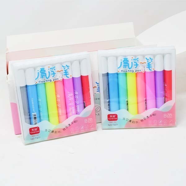 (8 pc in Pack) Floating pen| in Different colours | No.T377