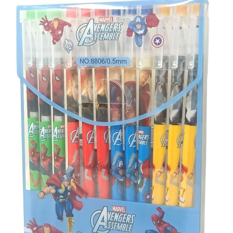 12pc Avenger Erasable pen Set