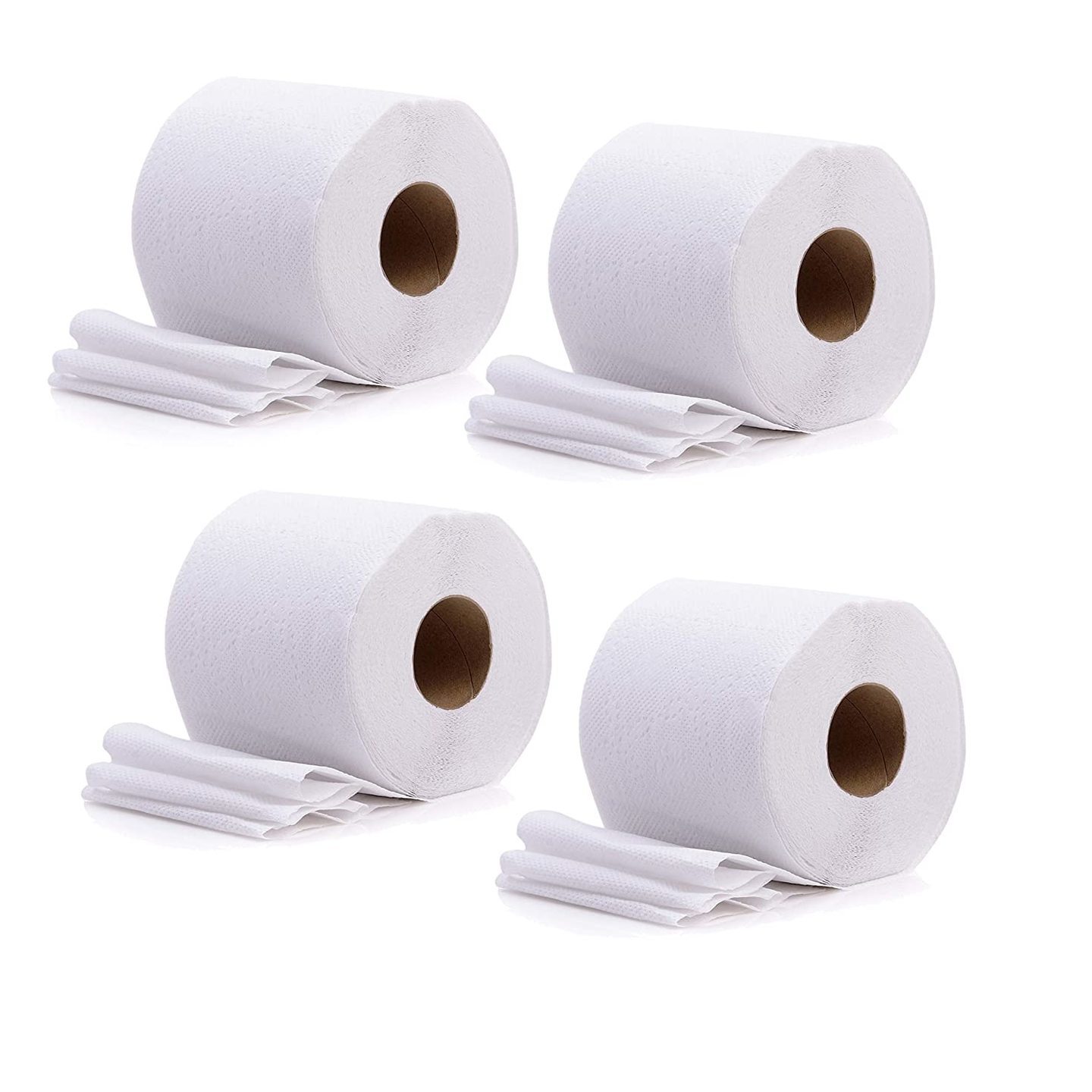 Toilet Roll, tissue Paper Pack Of 4