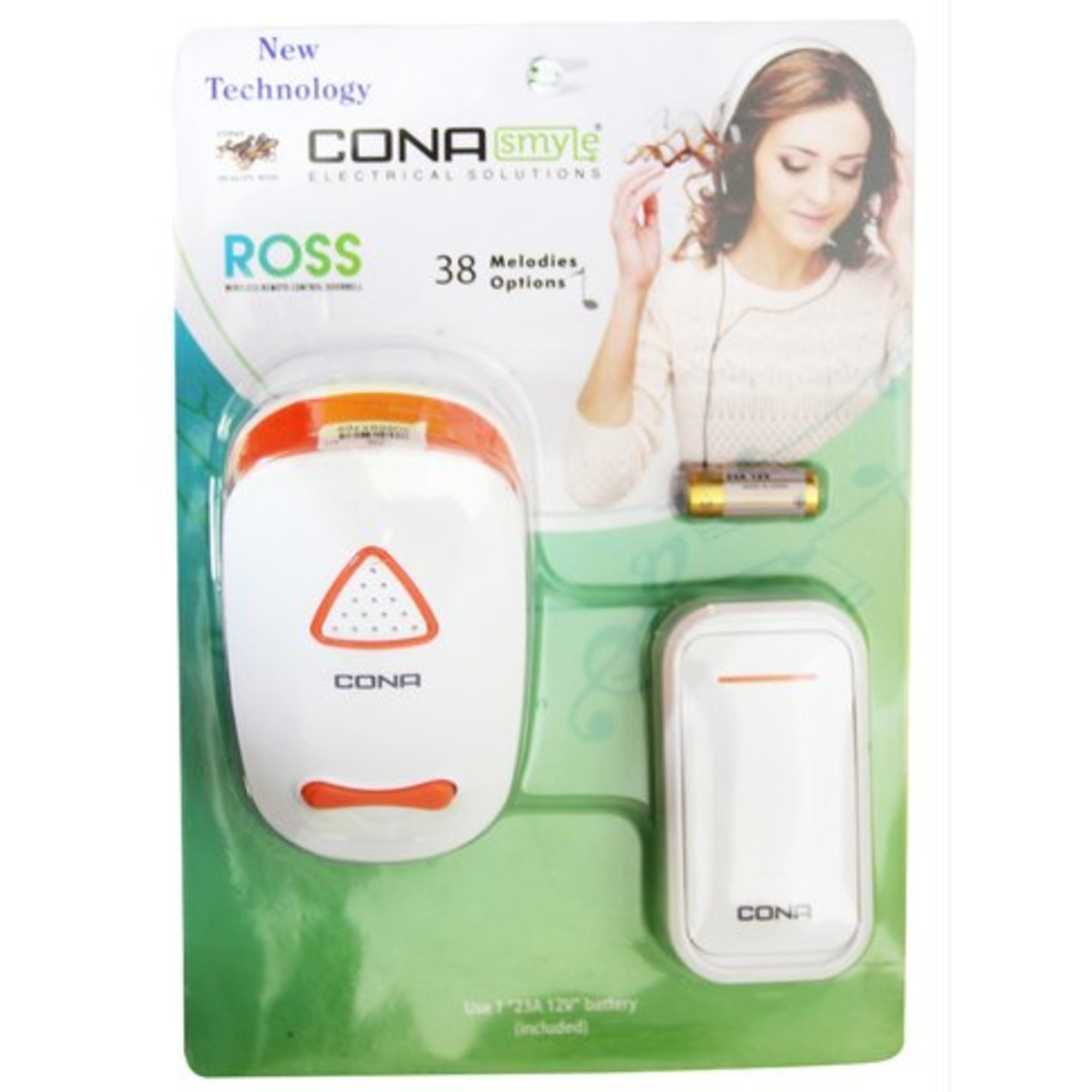 Cona Ross Remote Bell for Home