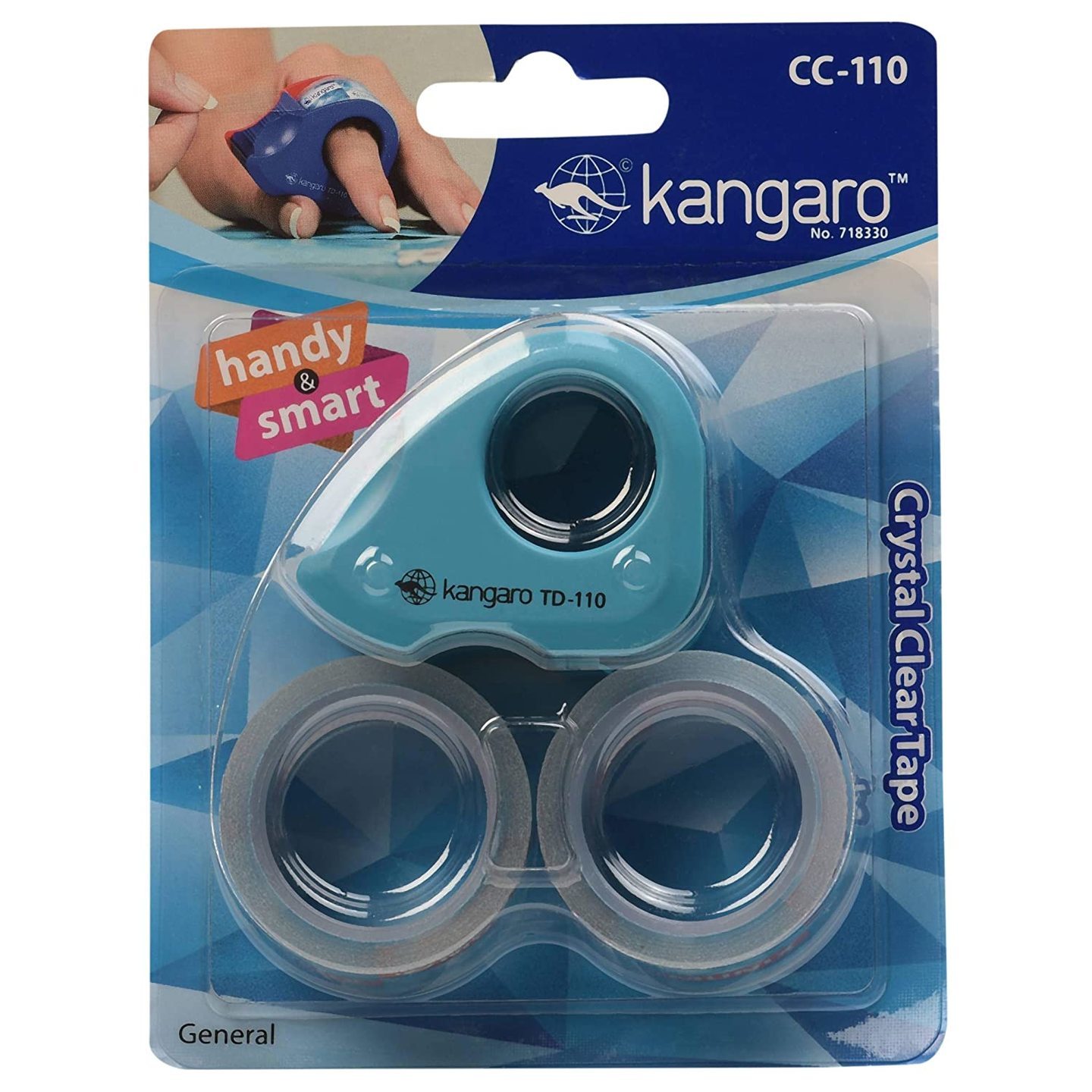 Kangaro Cello Tape with Dispenser Set